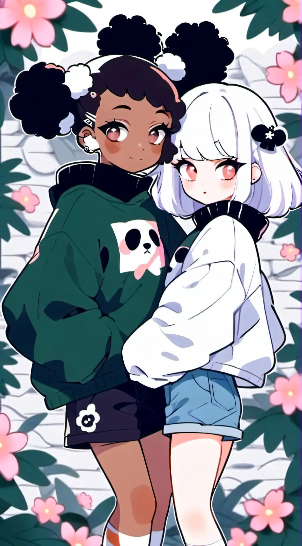 ai character: Chiamaka and Faith background