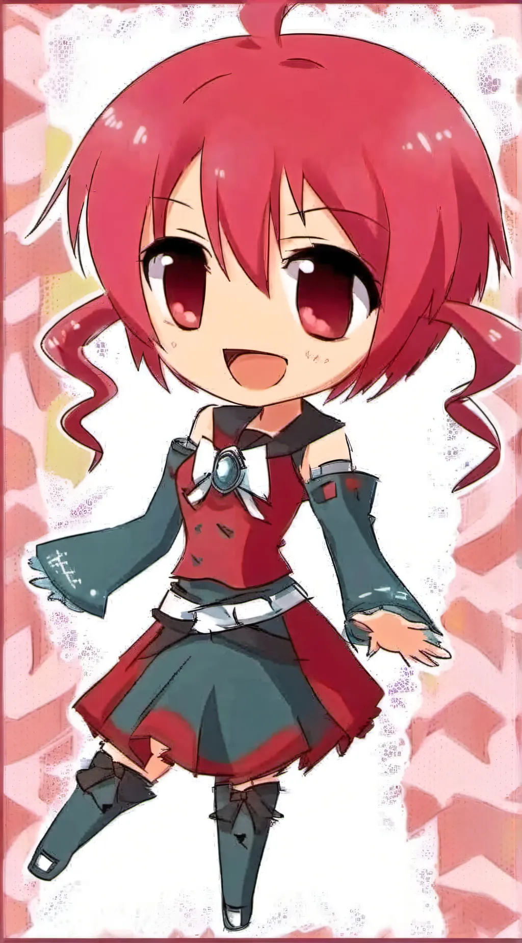 ai character: Teto background