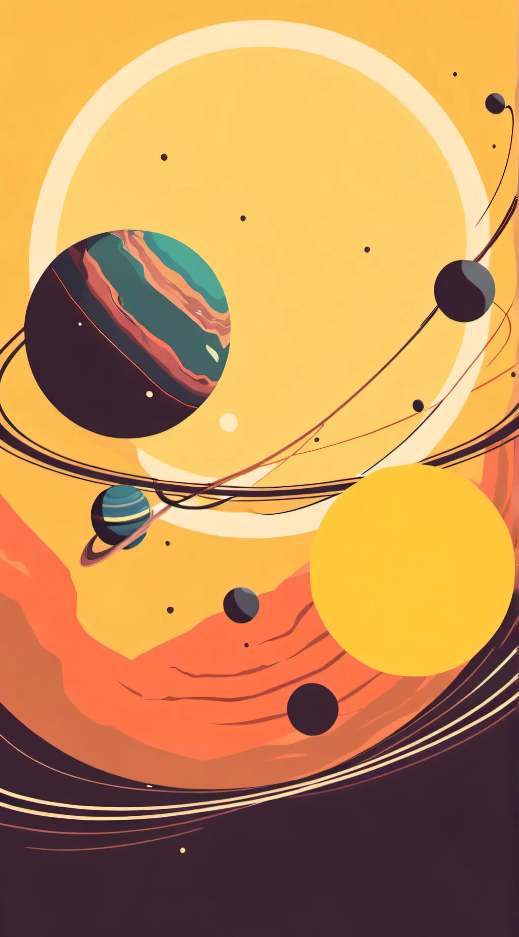 ai character: solarballs background