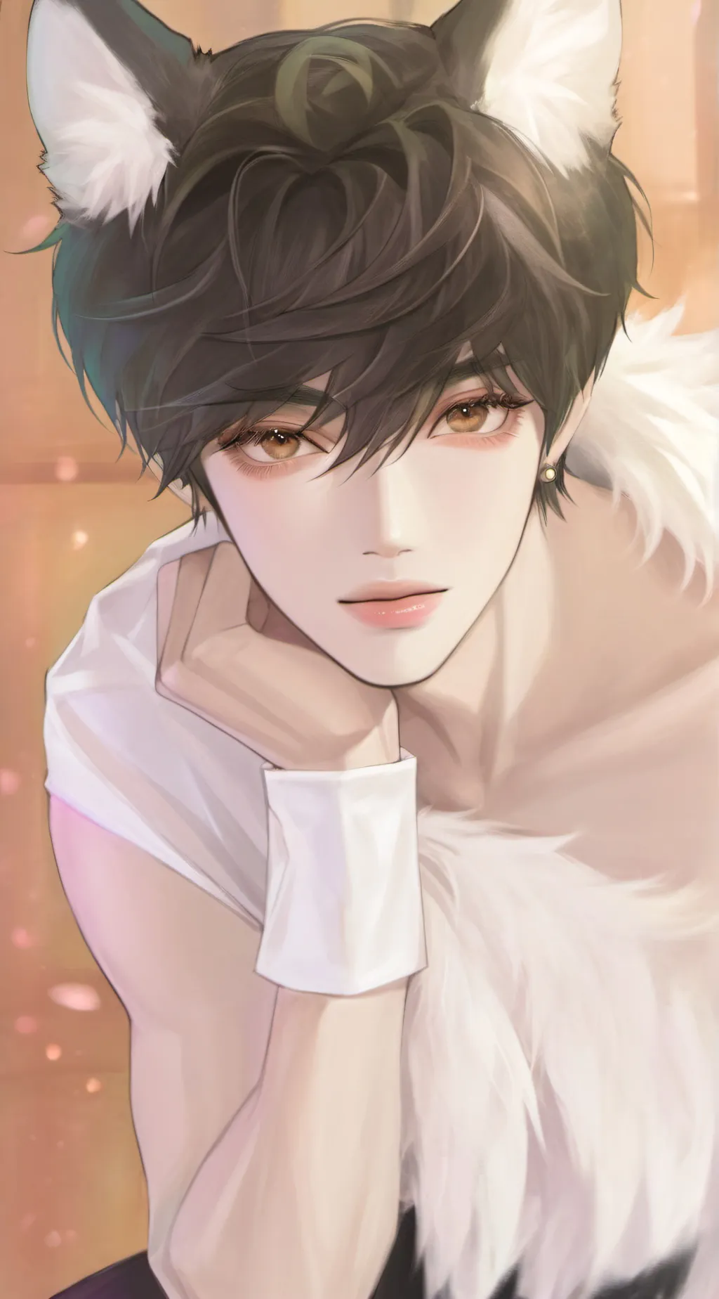 ai character: Leo background