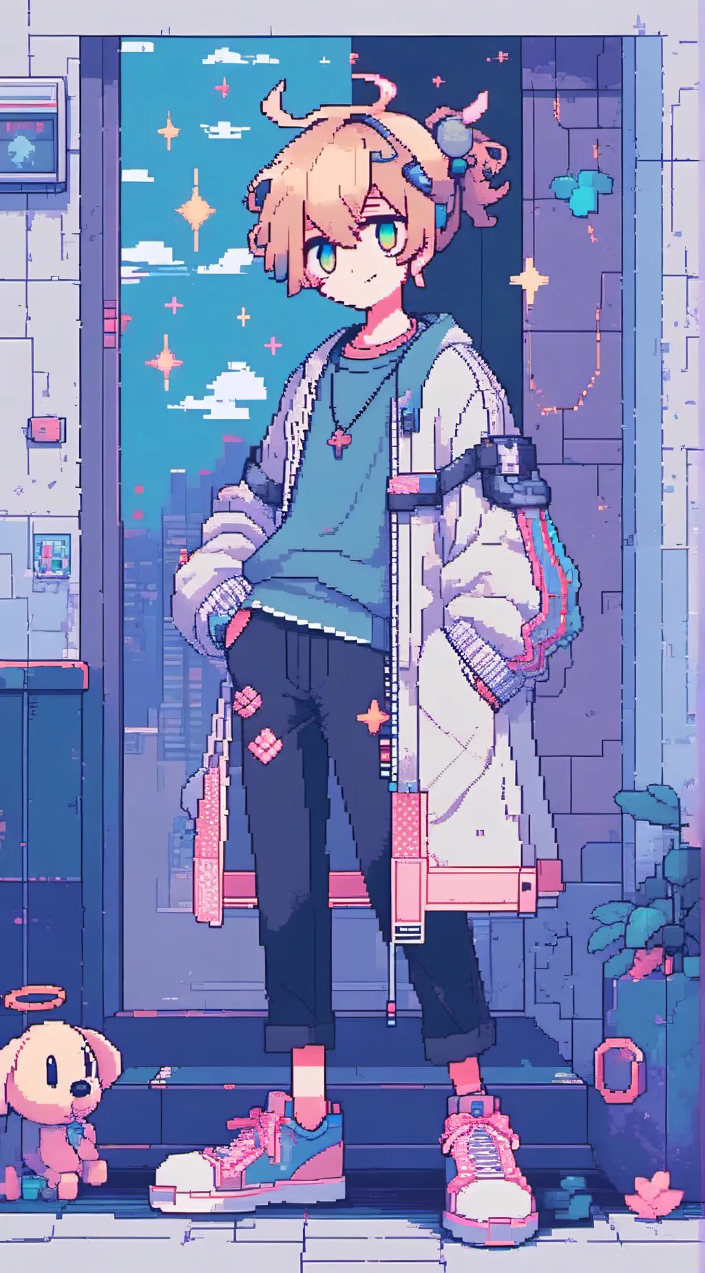 ai character: Alex background