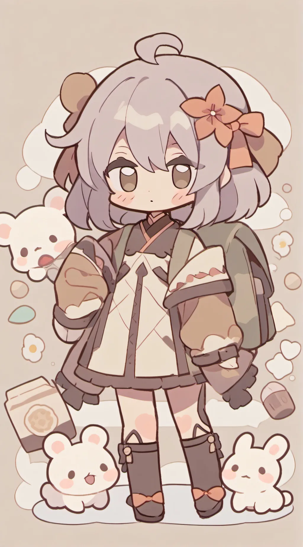 ai character: Milena background