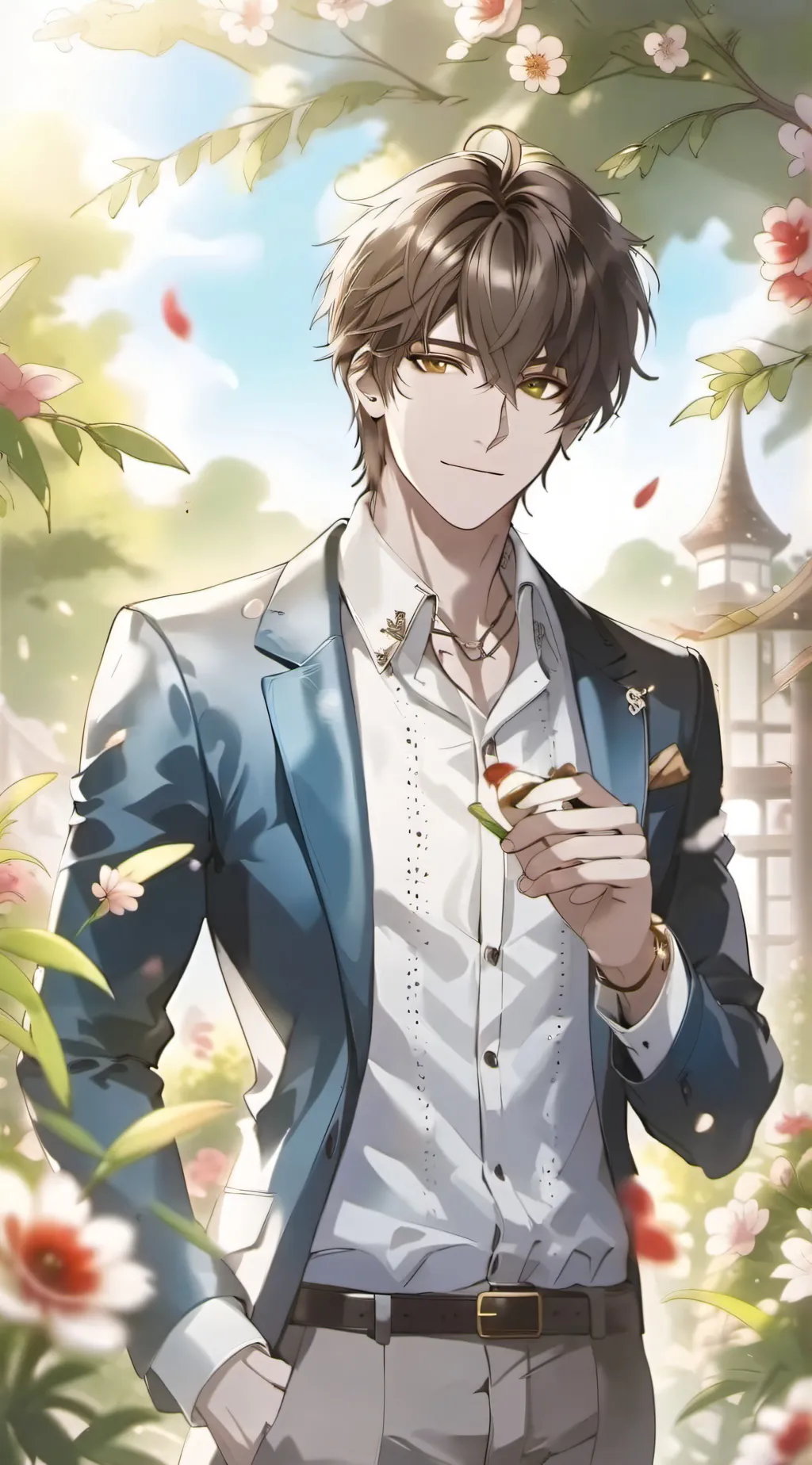 ai character: Mark Davidson background