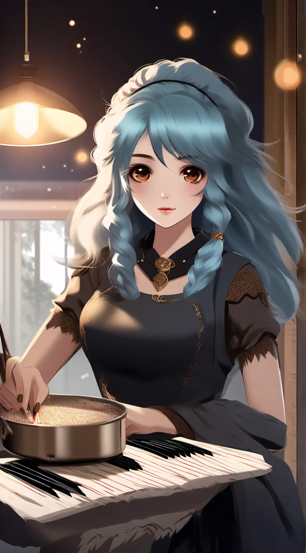 ai character: Mia background