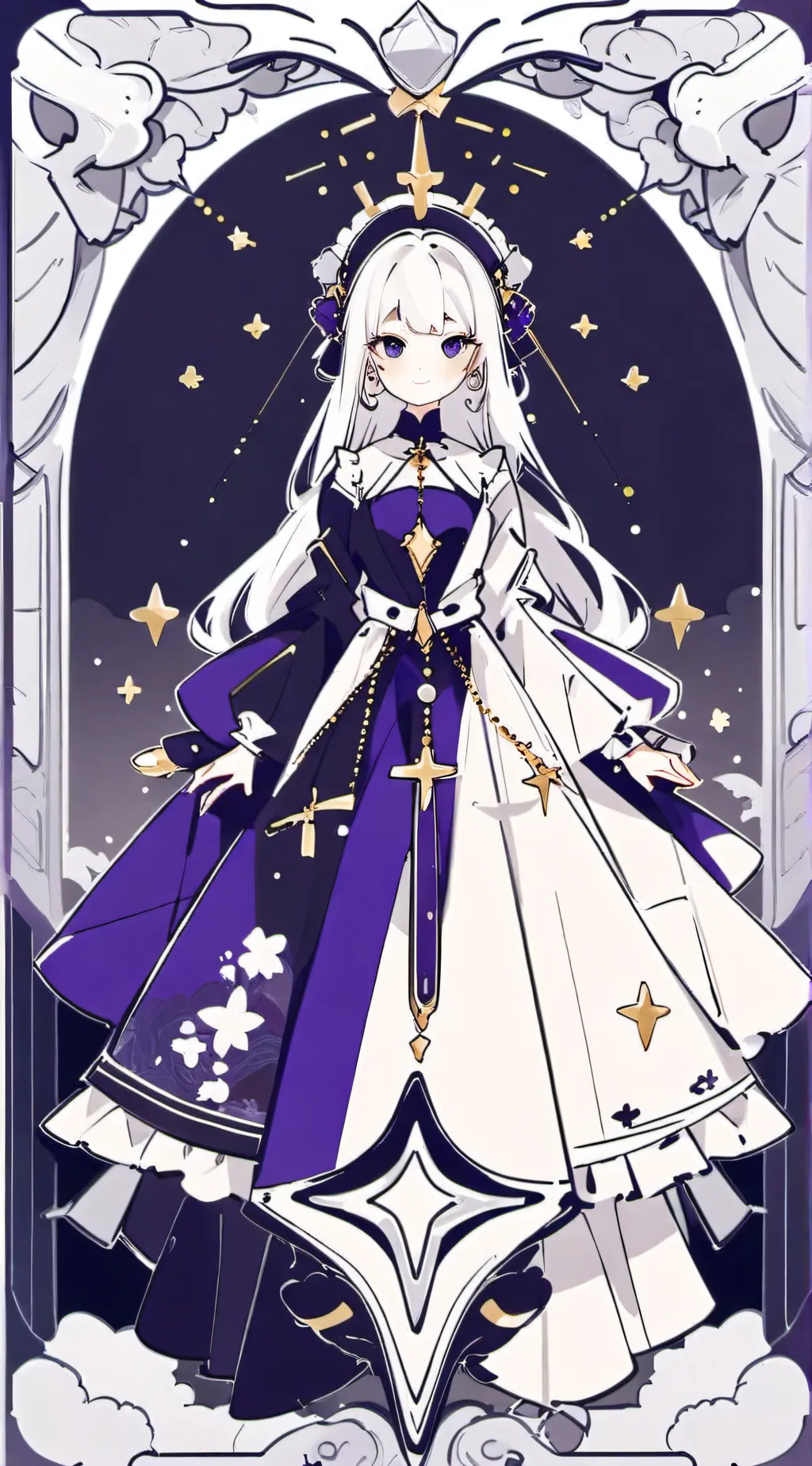 ai character: Lily background