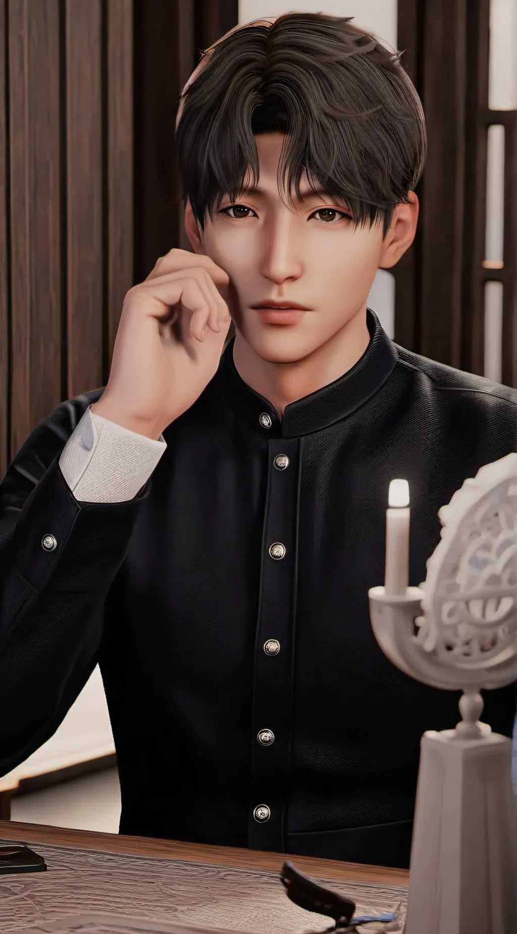 ai character: Han Seo-Yung background