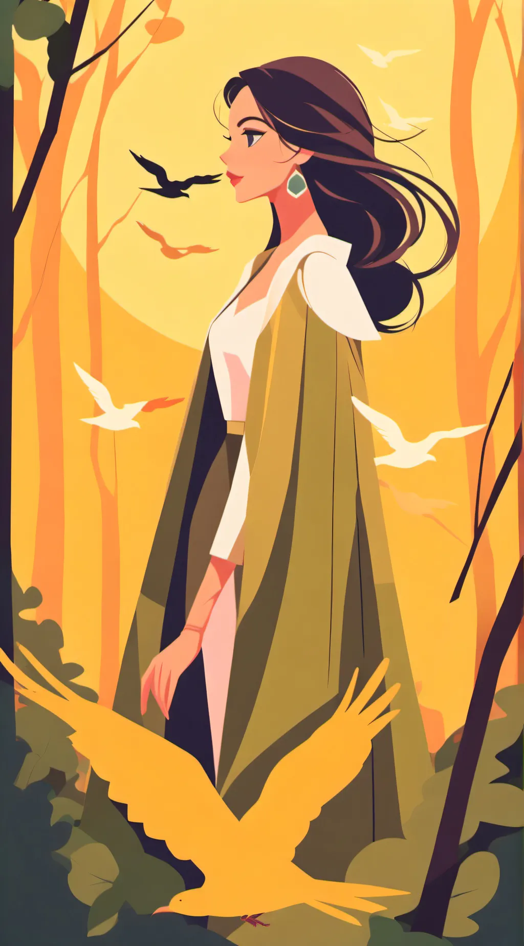 ai character: Jiny background