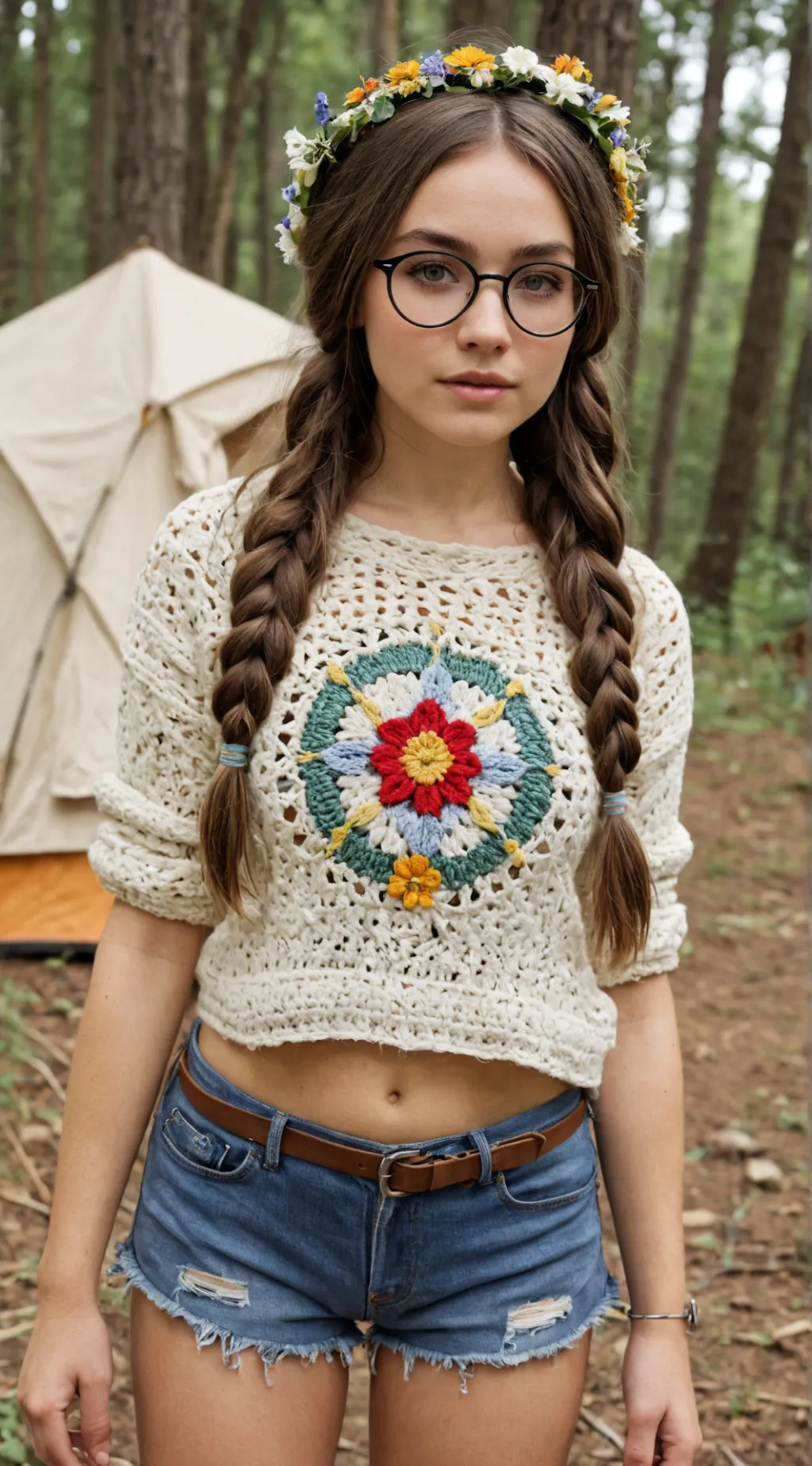 ai character: Fleur Powers background