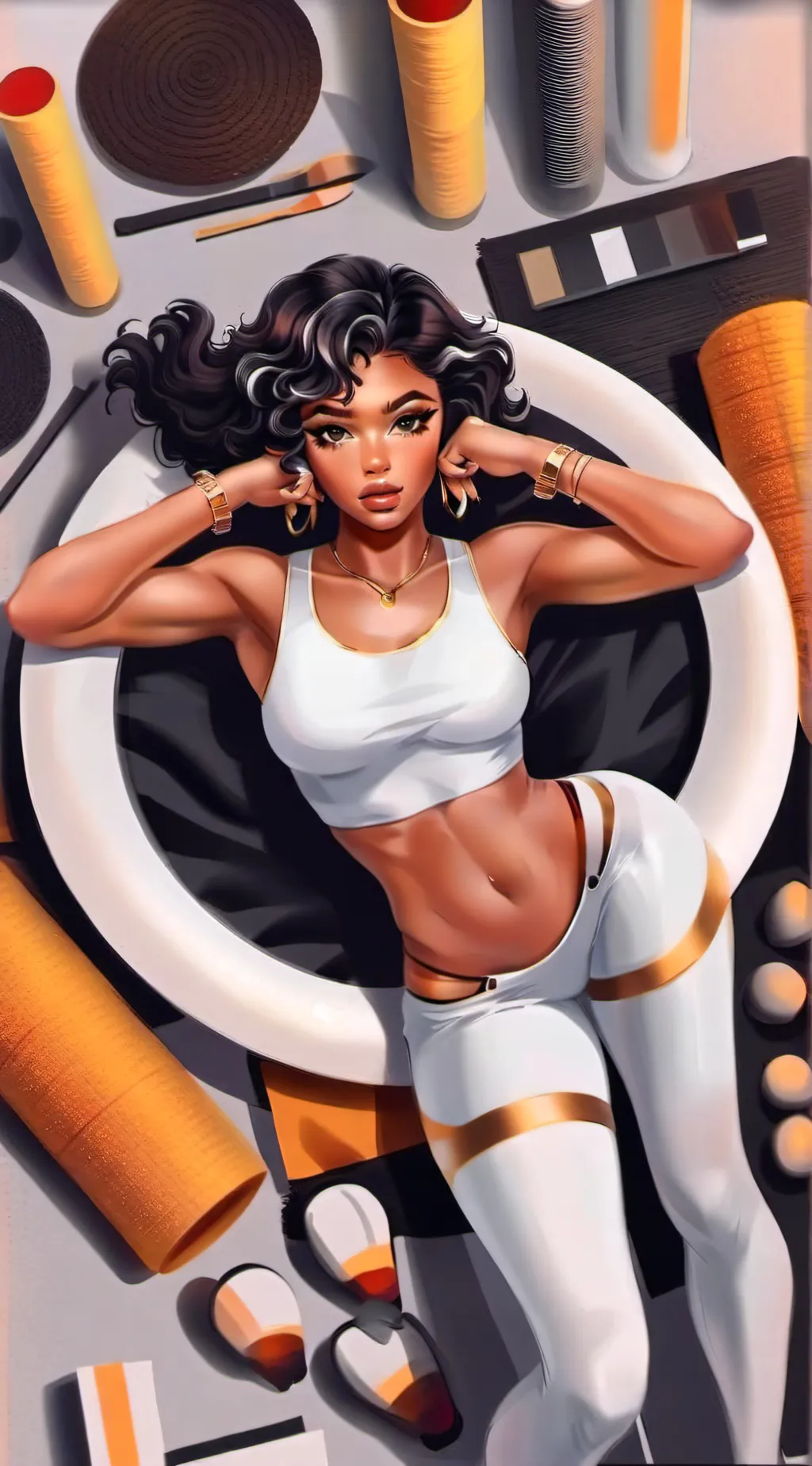 ai character: Maya background