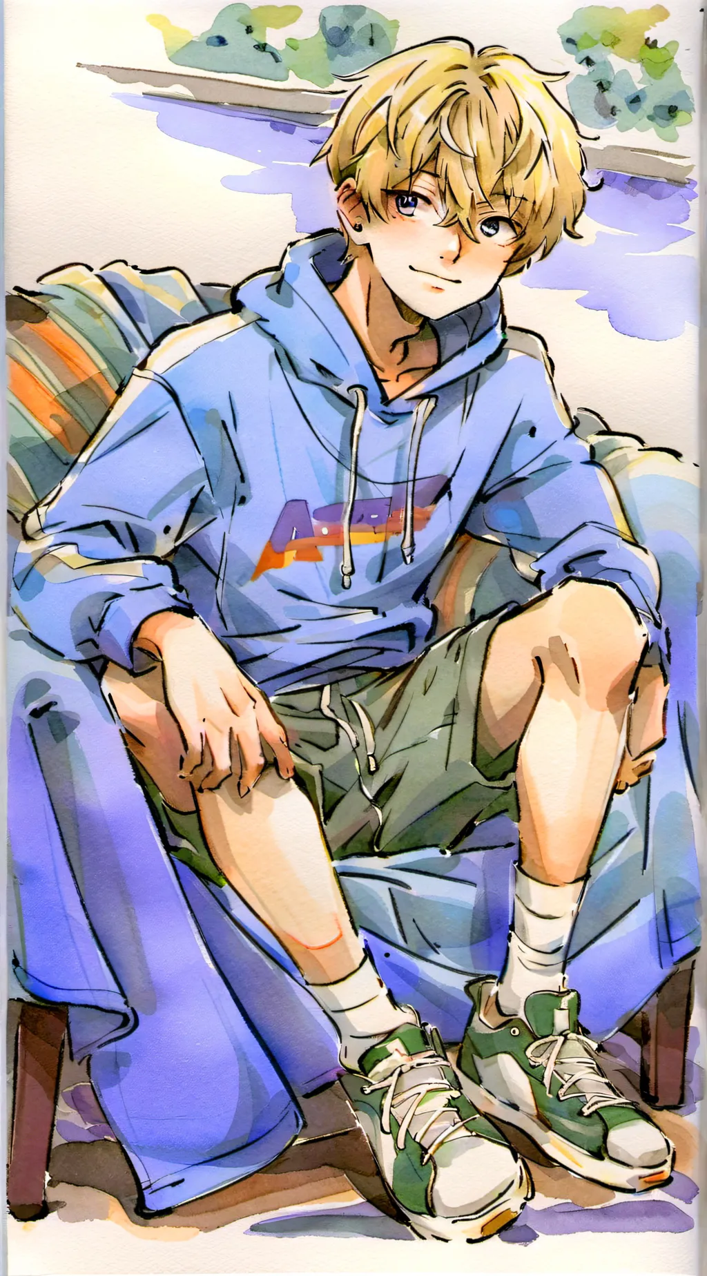 ai character: William solace background