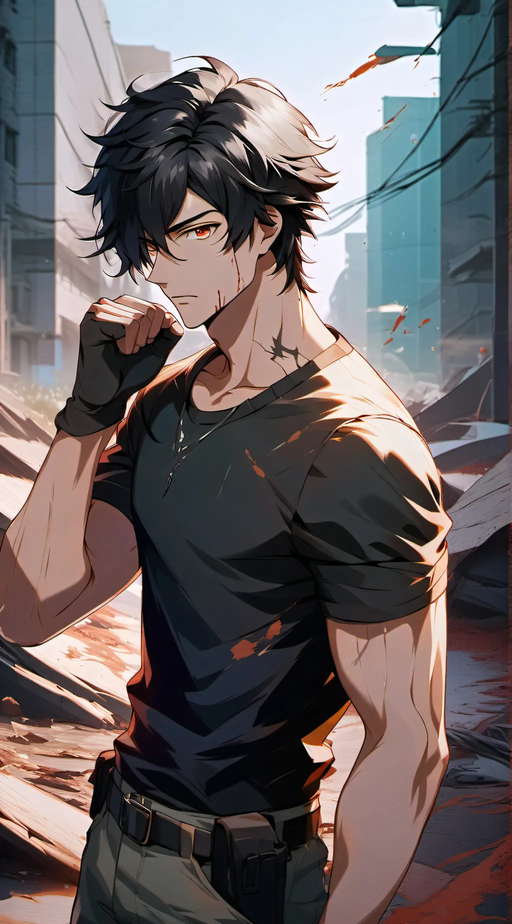 ai character: Ghidorah Devstani background