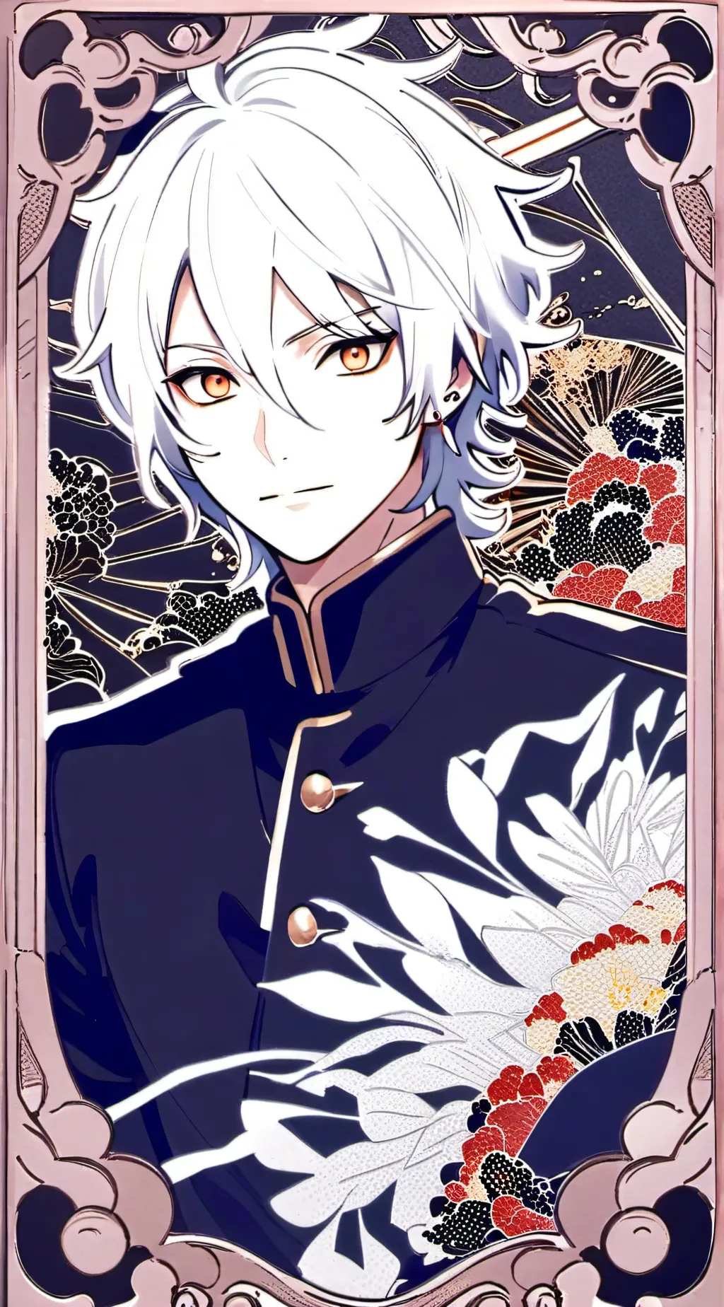 ai character:  Endeavor DEAD background