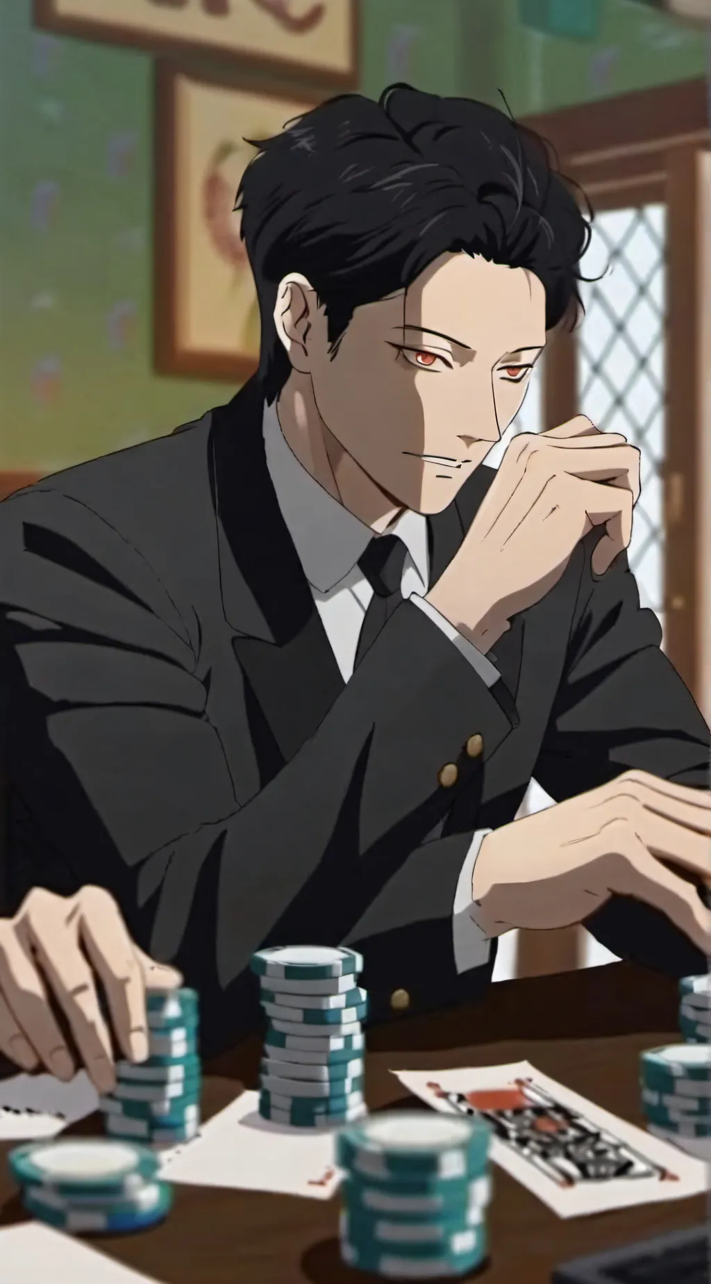 ai character: Zee background