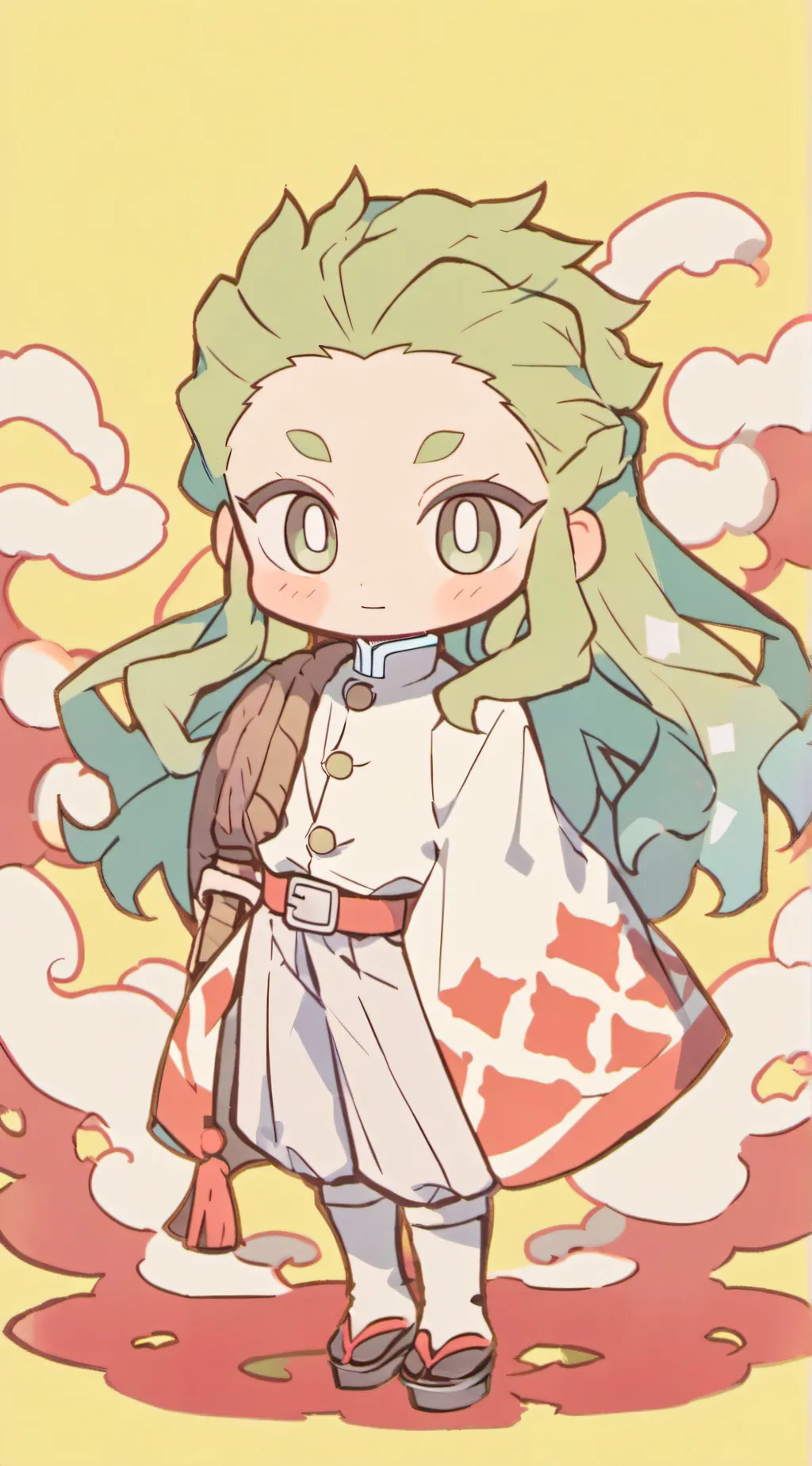 ai character: Hashira  background