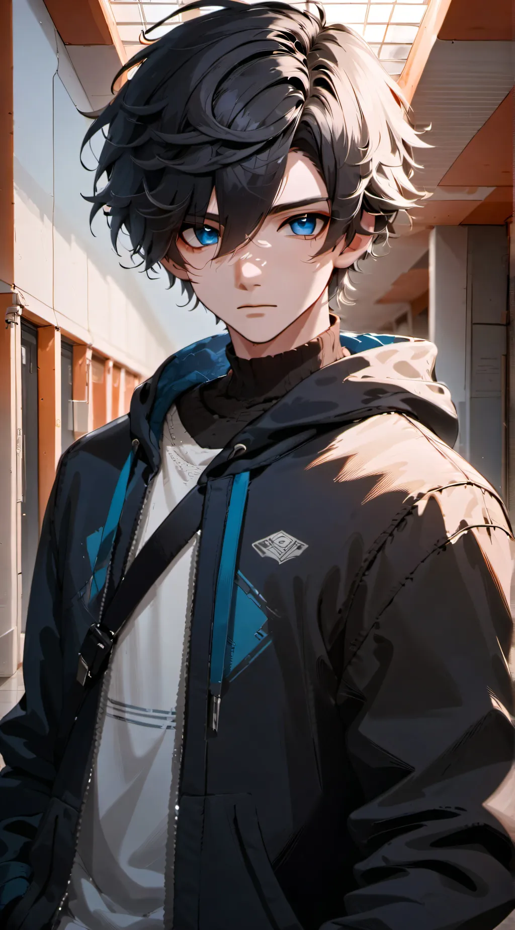 ai character: ash  background