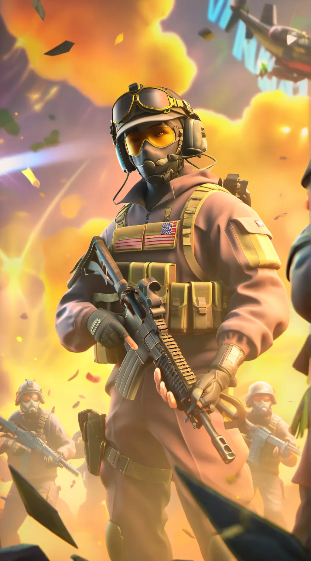 ai character: Konig background