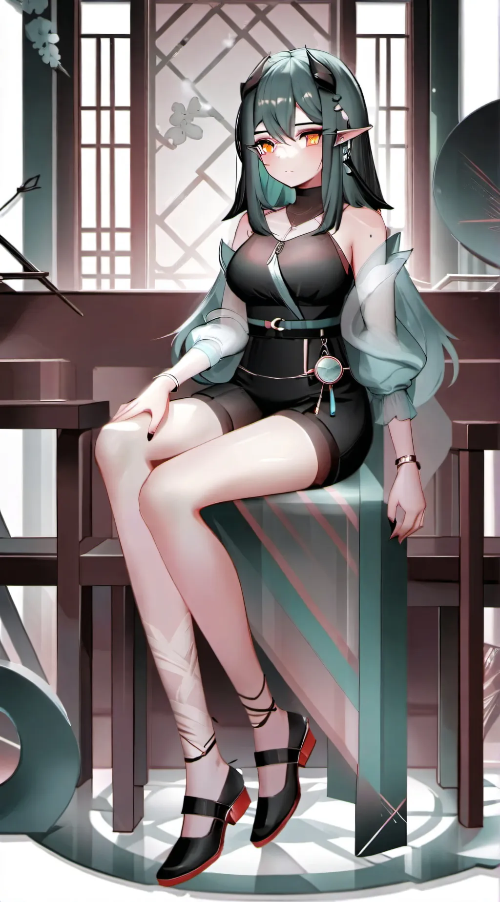 ai character: 李夏 background