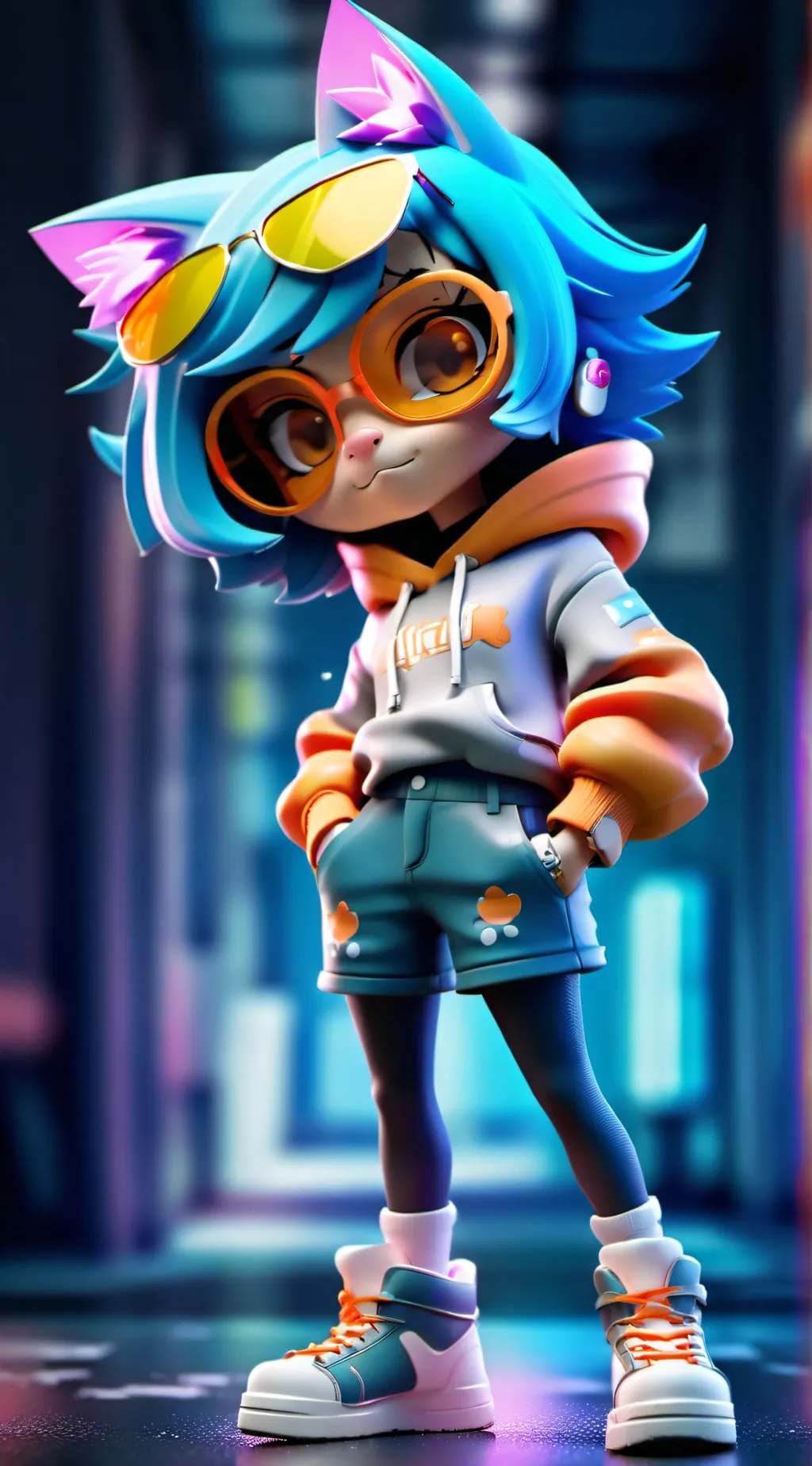 ai character: bex background