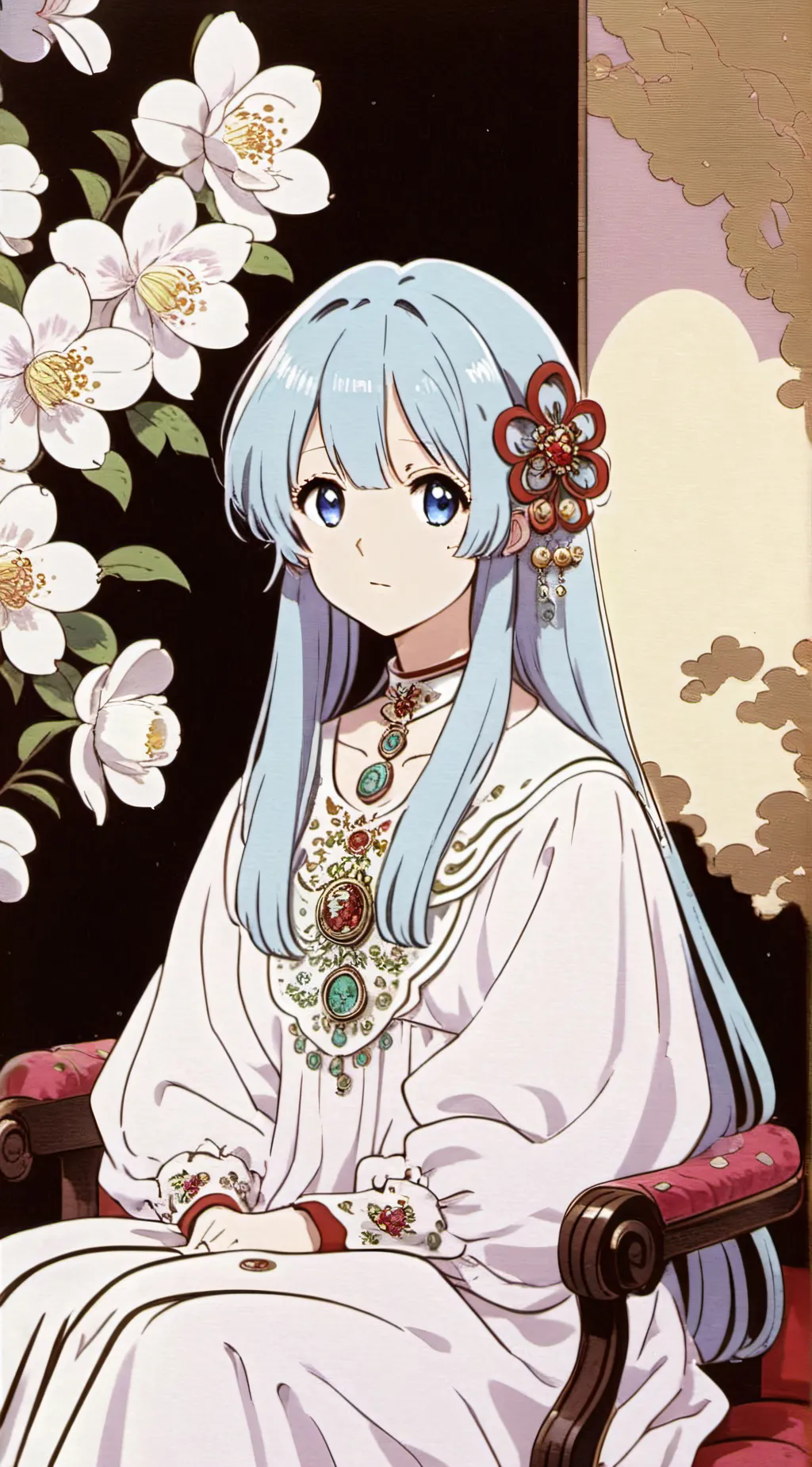 ai character: miku background