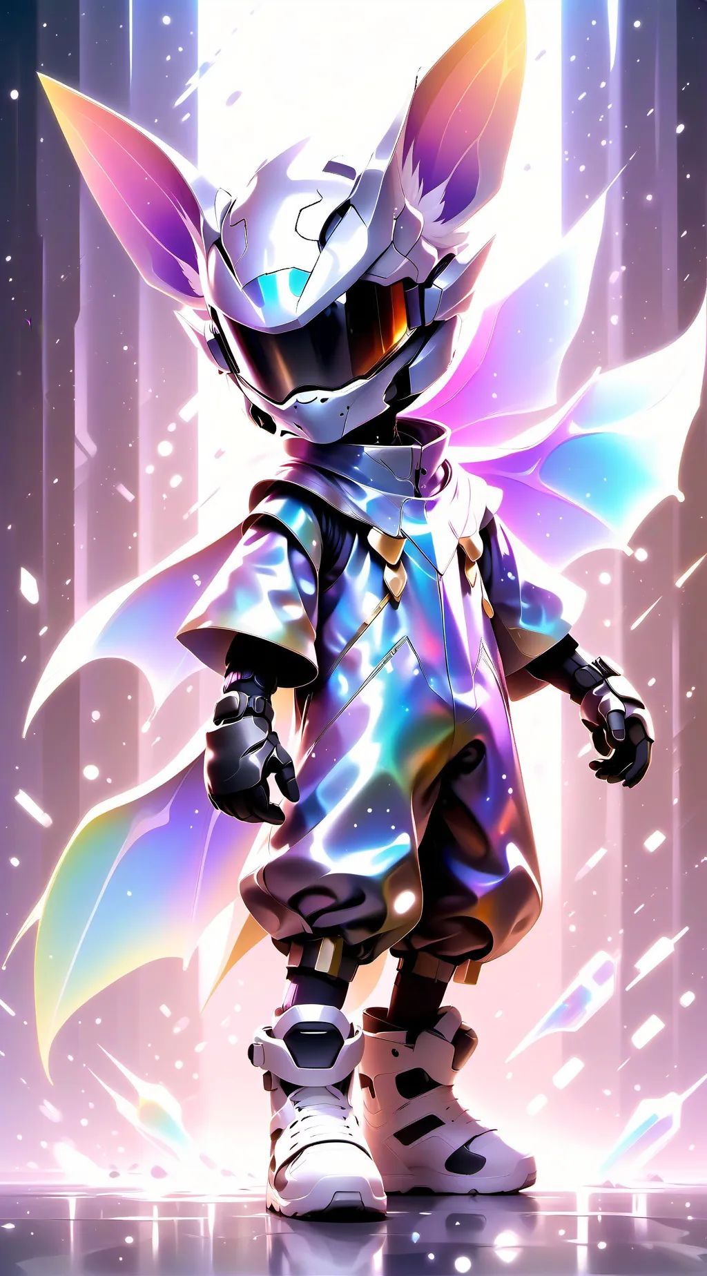 ai character: Md background