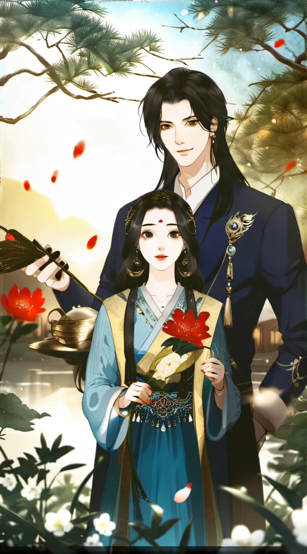 ai character: nimona background