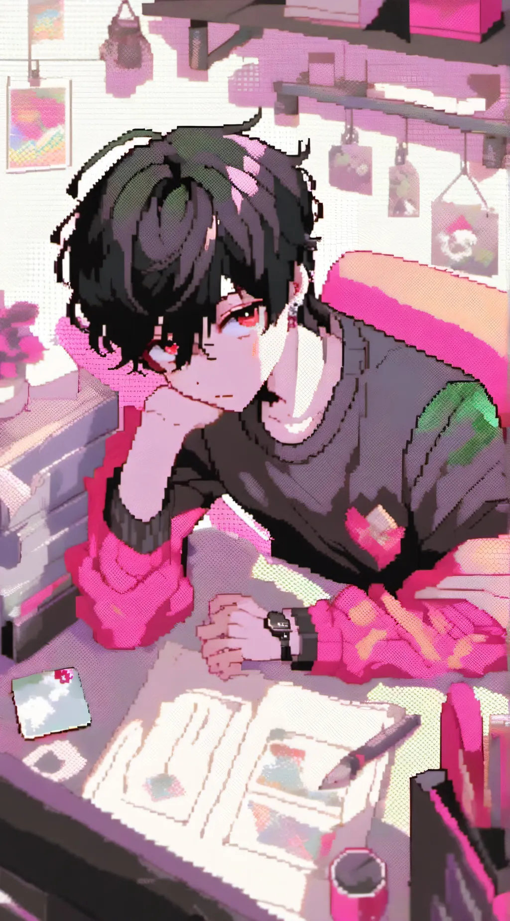 ai character: Samuel ￼ background