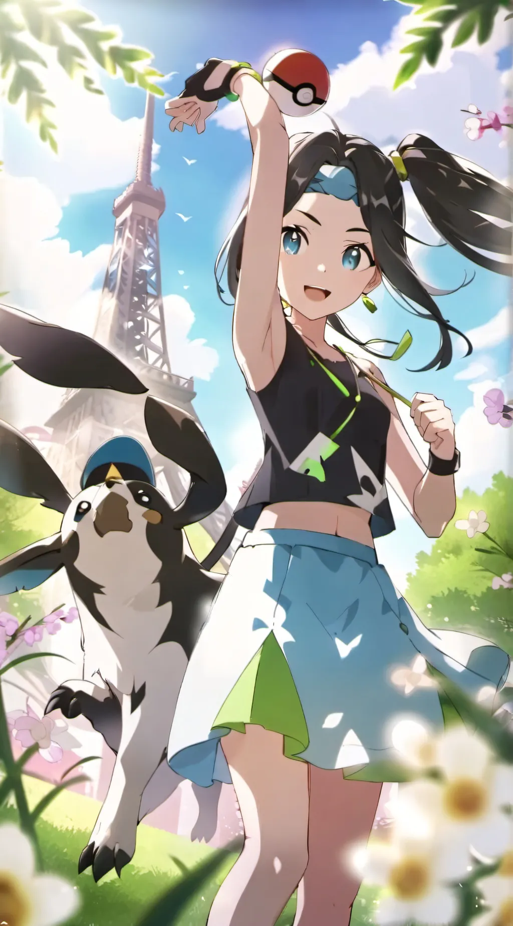 ai character: Pokemon xy background