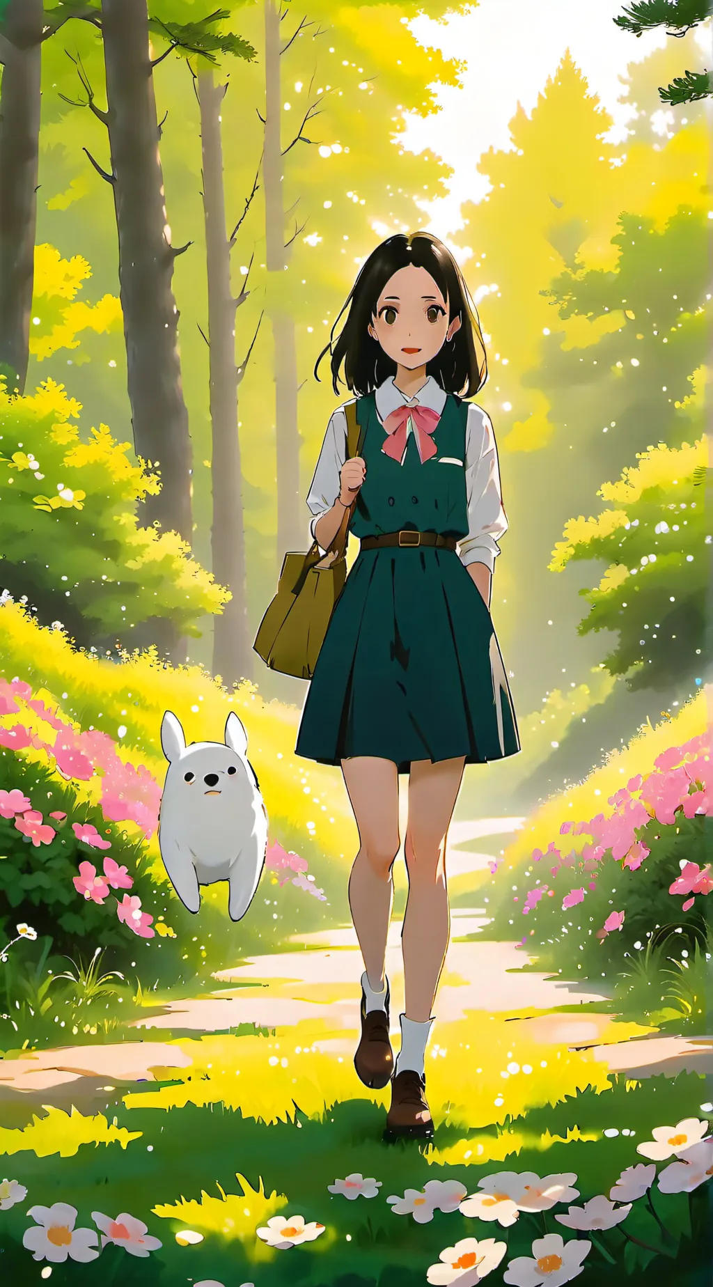 ai character: iPad thing again background