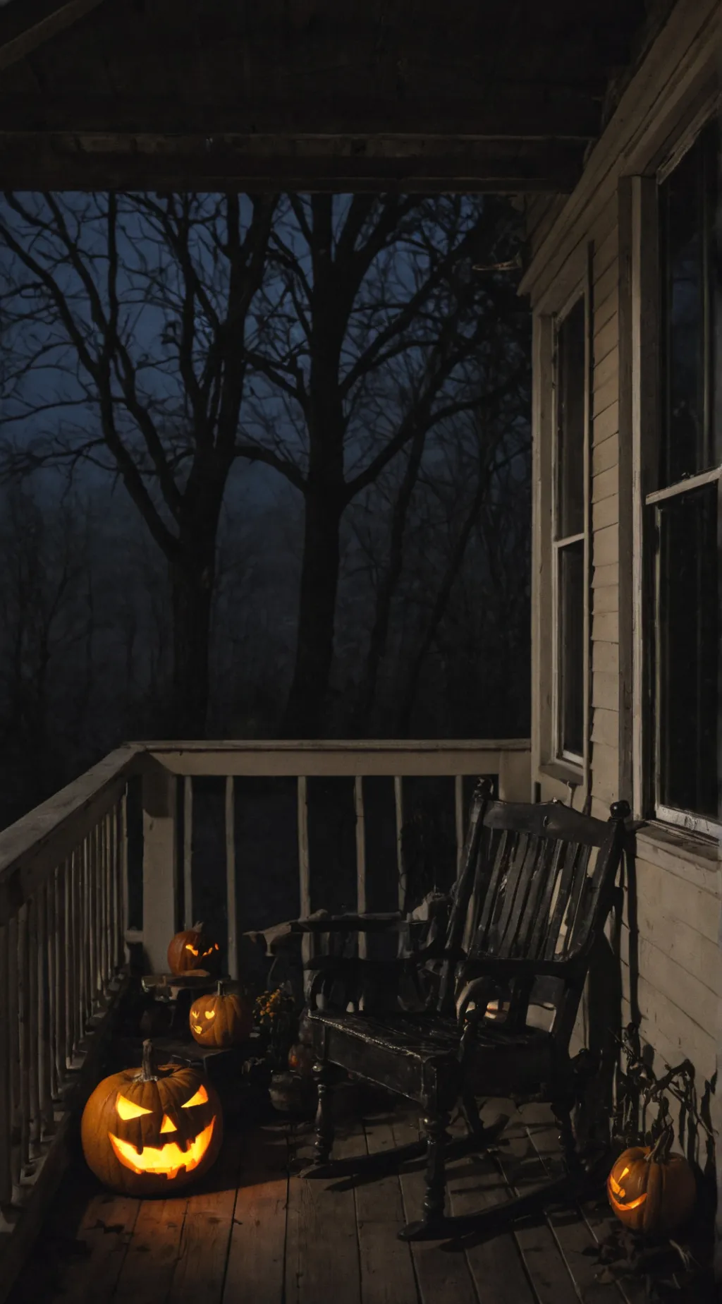 ai character: Halloween Night  background