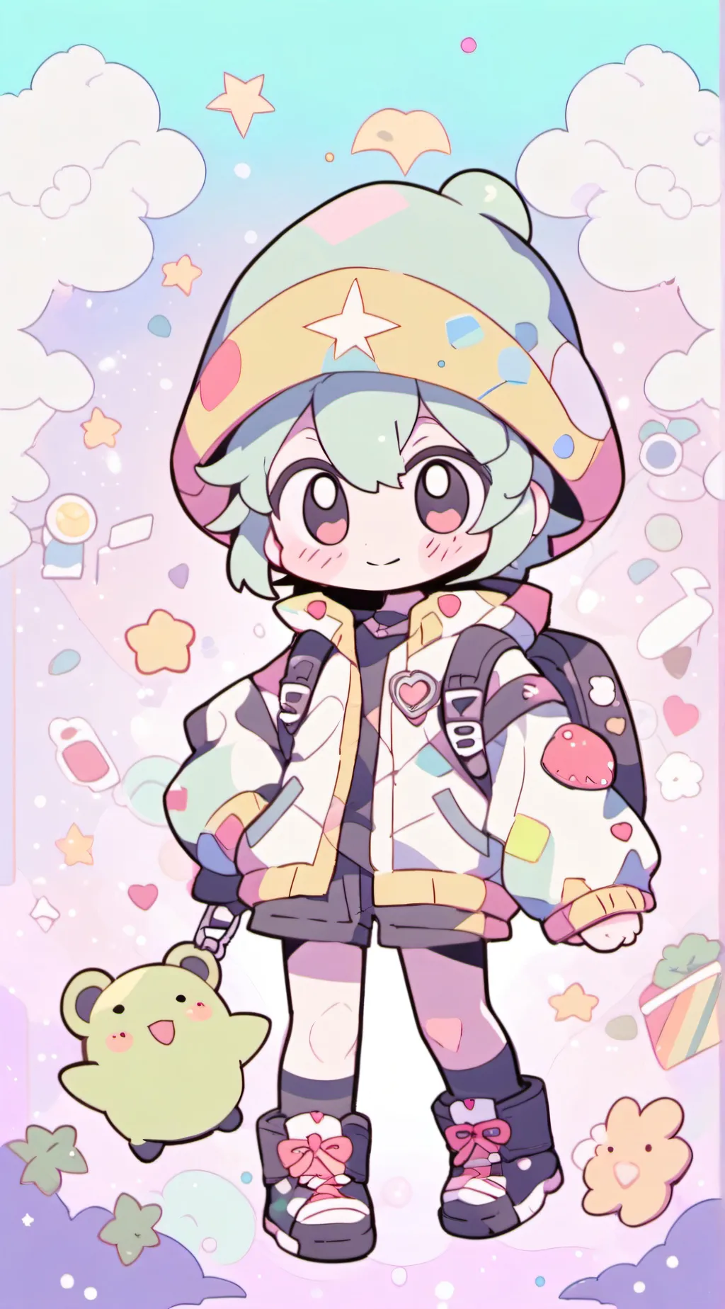 ai character: Dandy's World!!! background