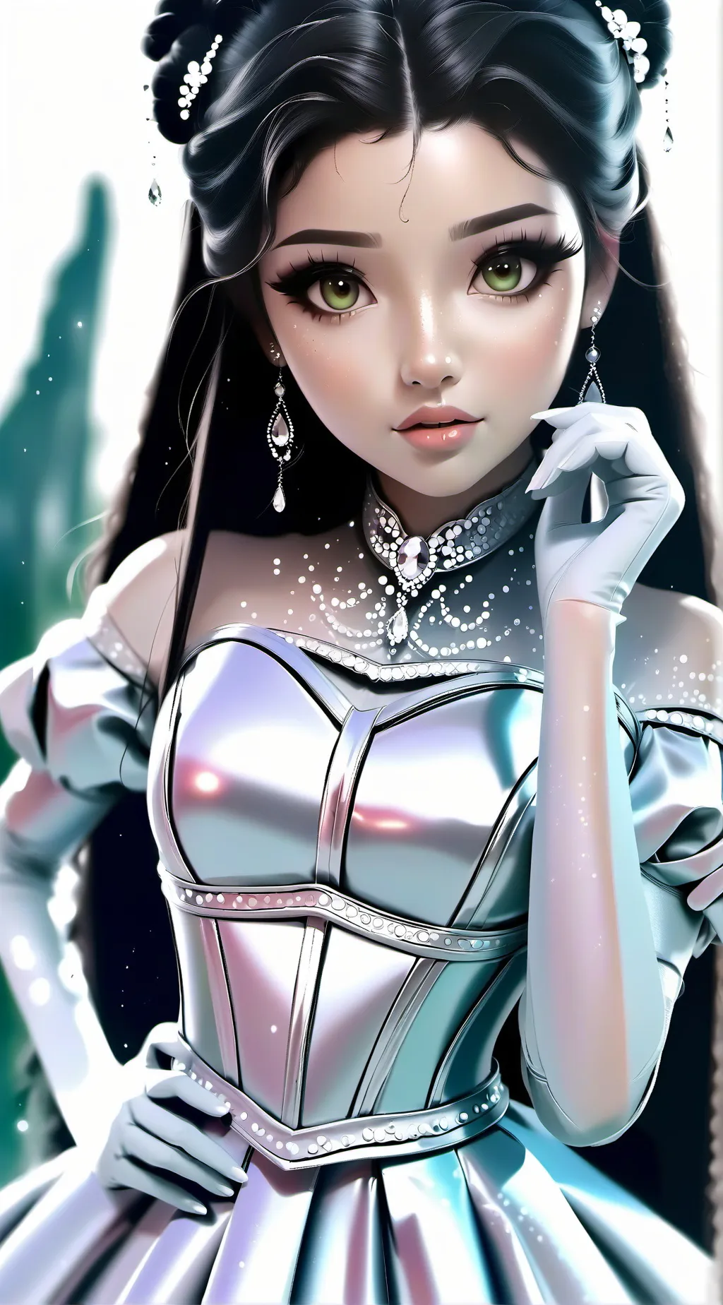 ai character: 😘kamora😘 background