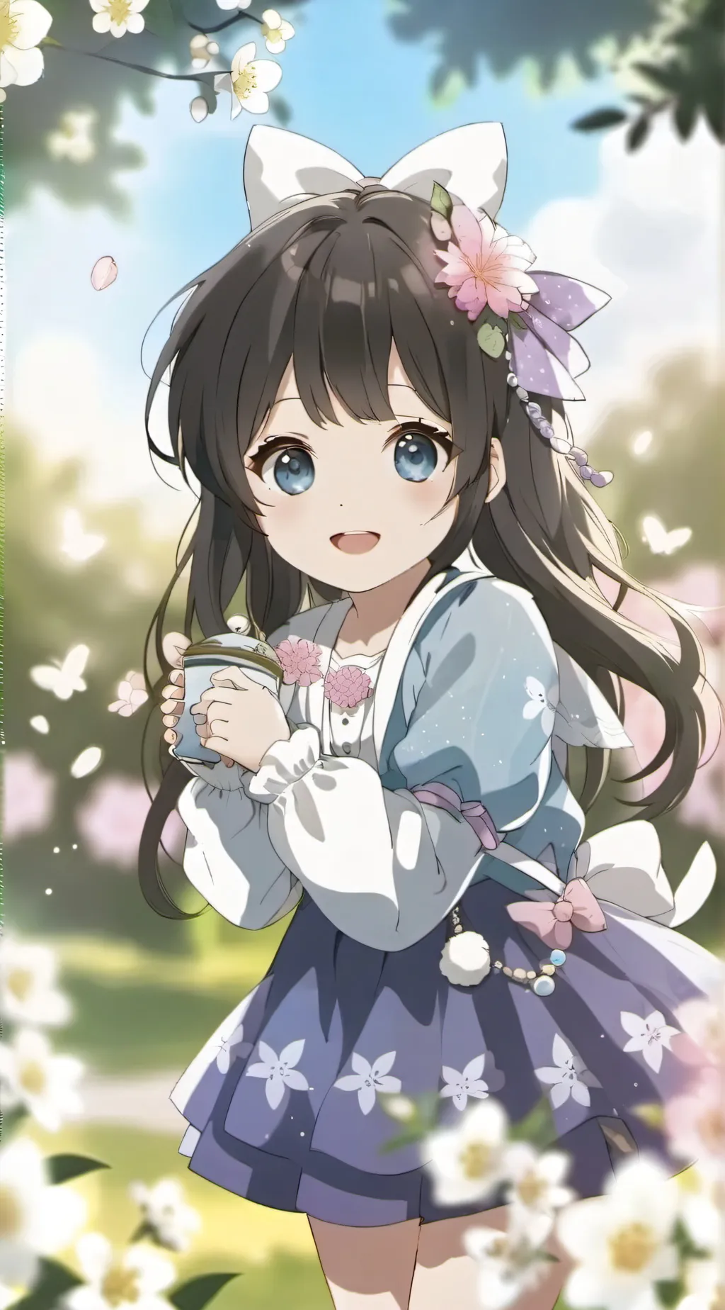 ai character: Luna  background