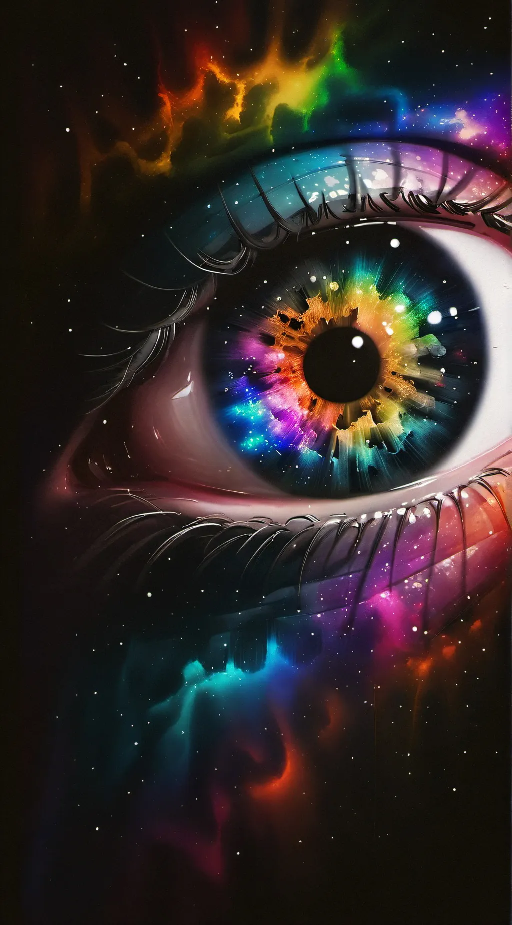 ai character: Eye colours  background