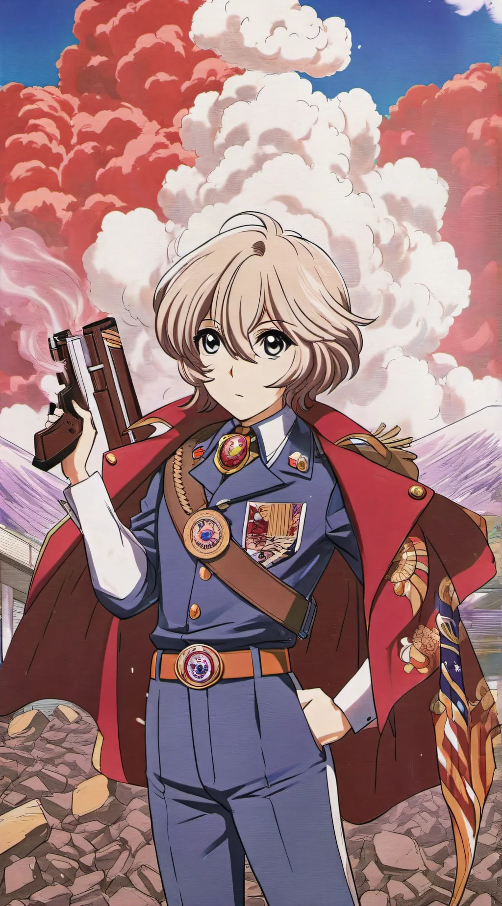 ai character: MHA Desicion background