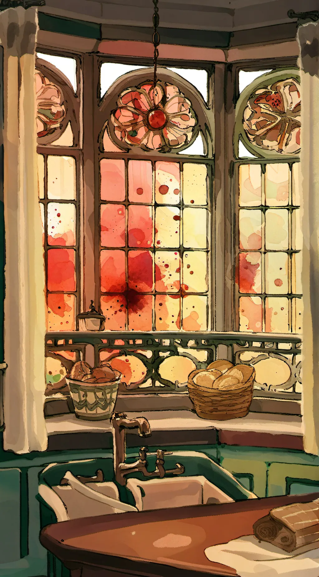 ai character: SMILE background