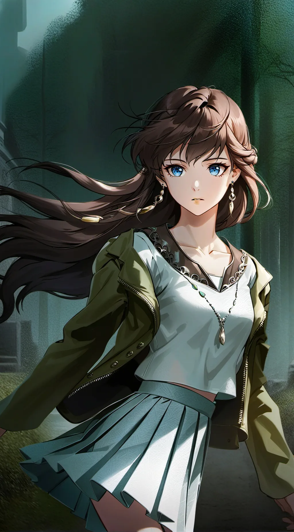 ai character: Evelyn background
