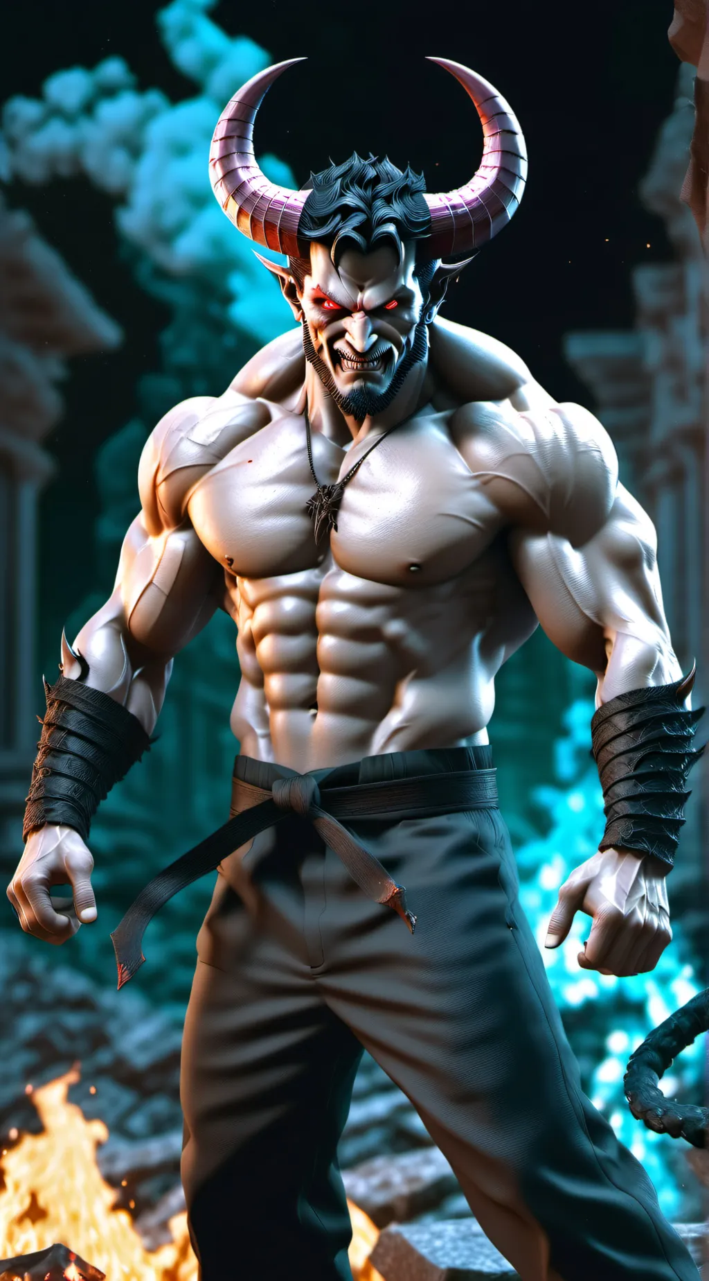 ai character: Satan background