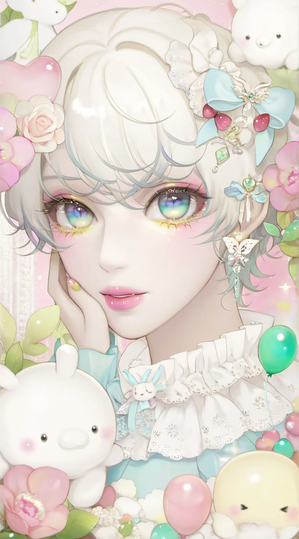 ai character: Femboy 💀 background