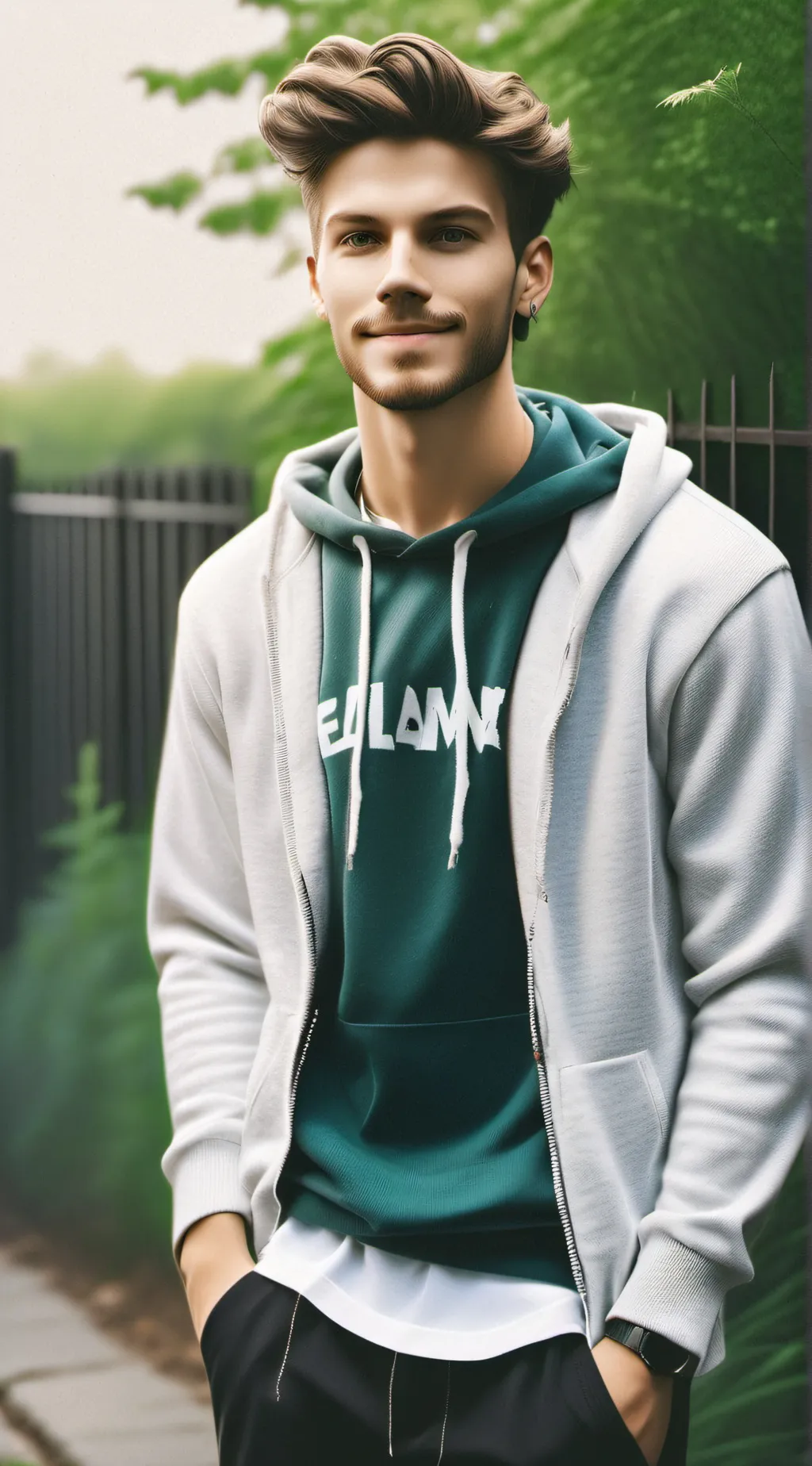 ai character: hunter background