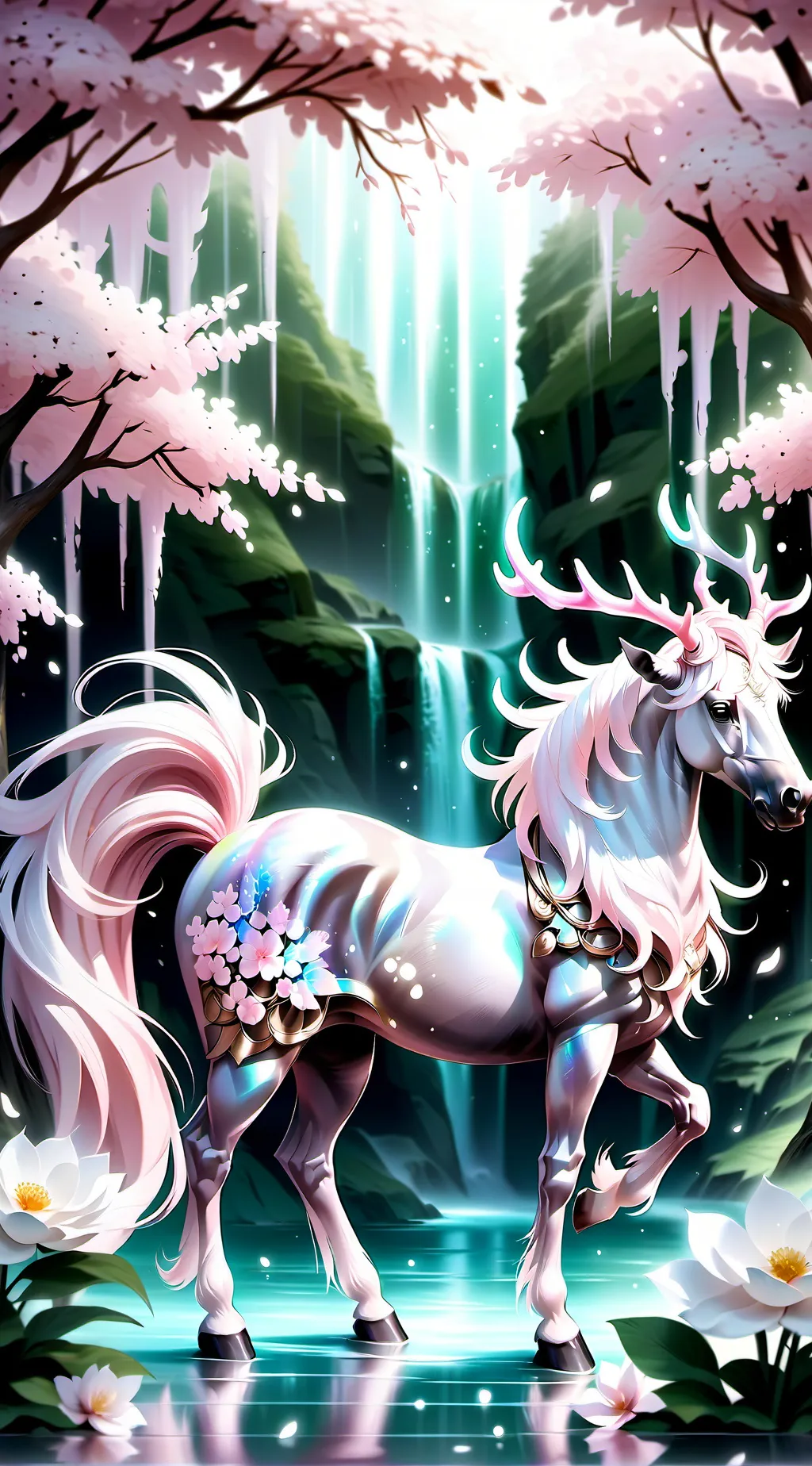 ai character: ~Coral~ (HL OC) background