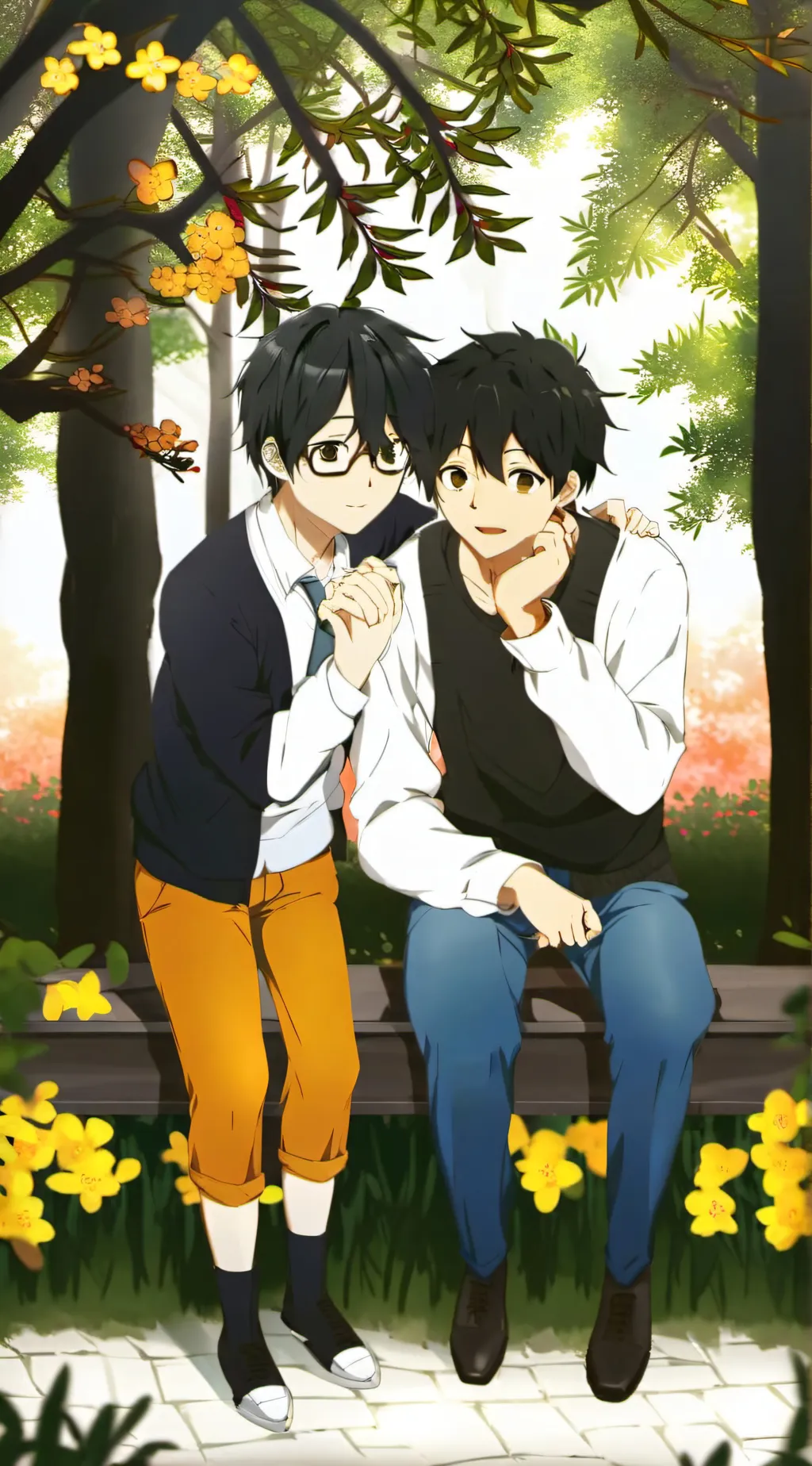 ai character: boxboi  background