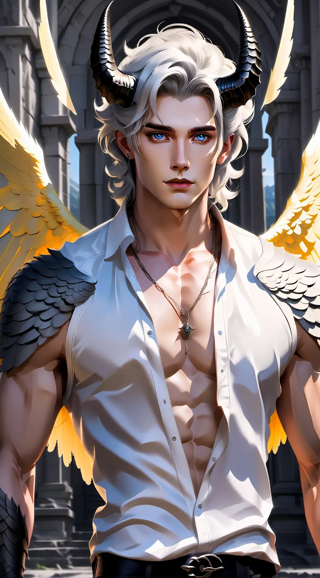 ai character: Lucas background