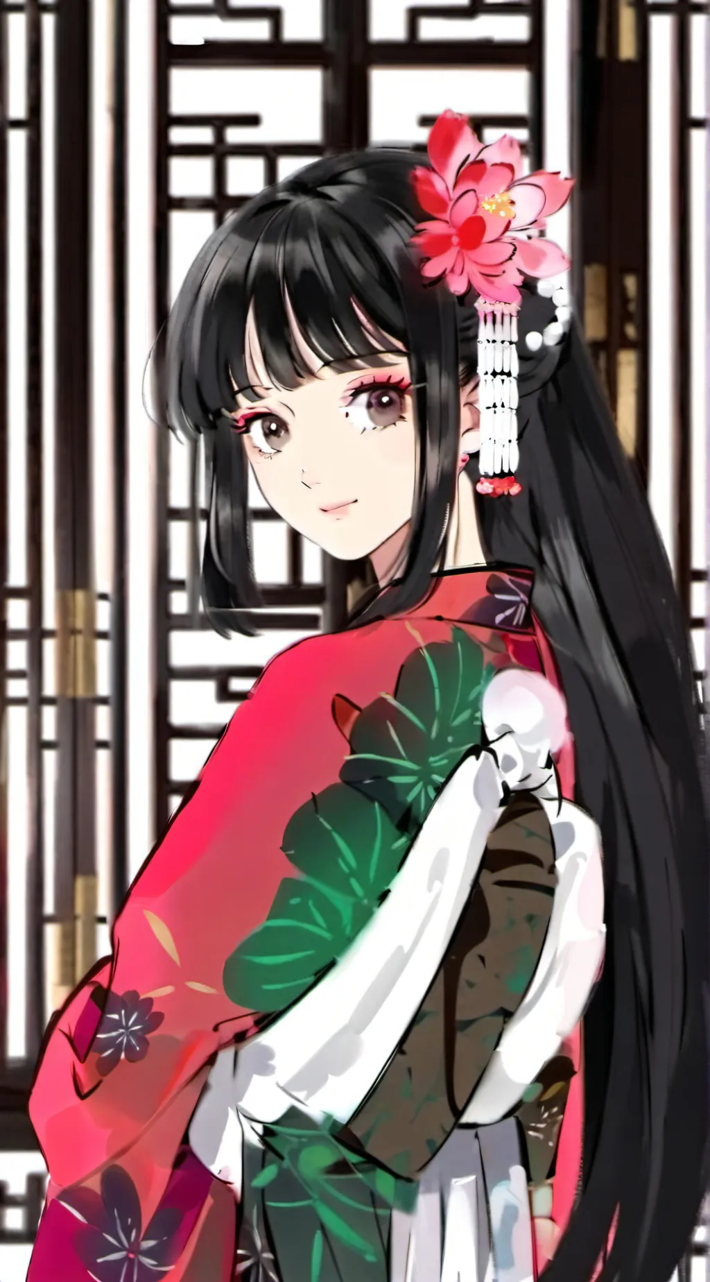 ai character: Demon slayer #2 background