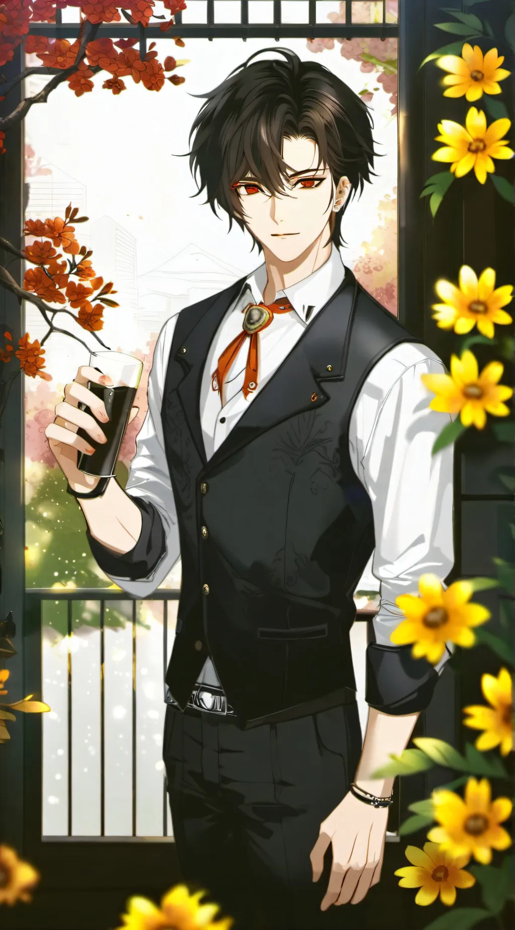 ai character: Max background