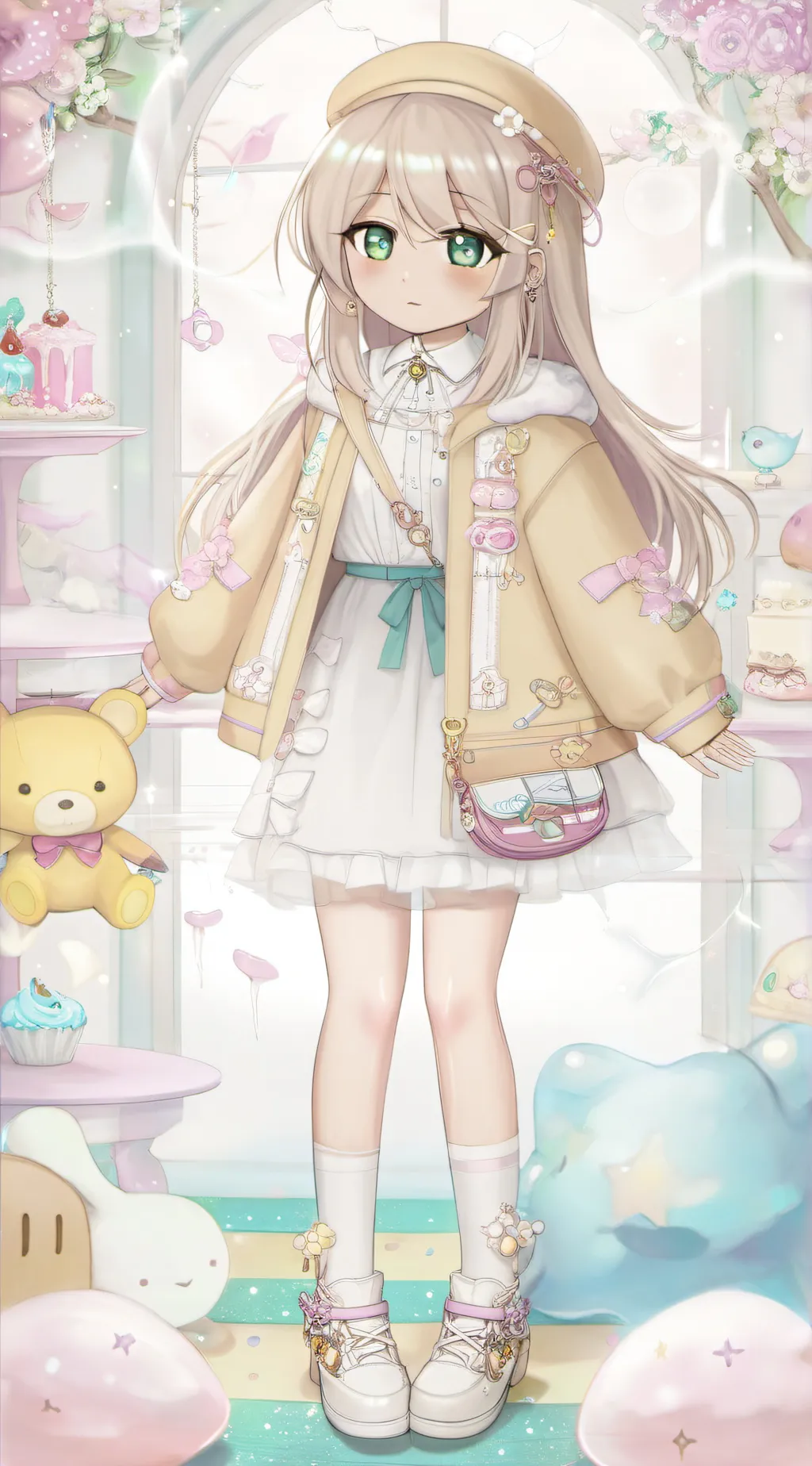 ai character: Lily background