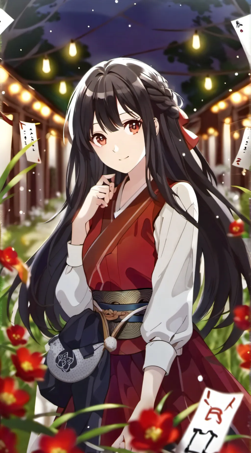 ai character: Nobara returns background