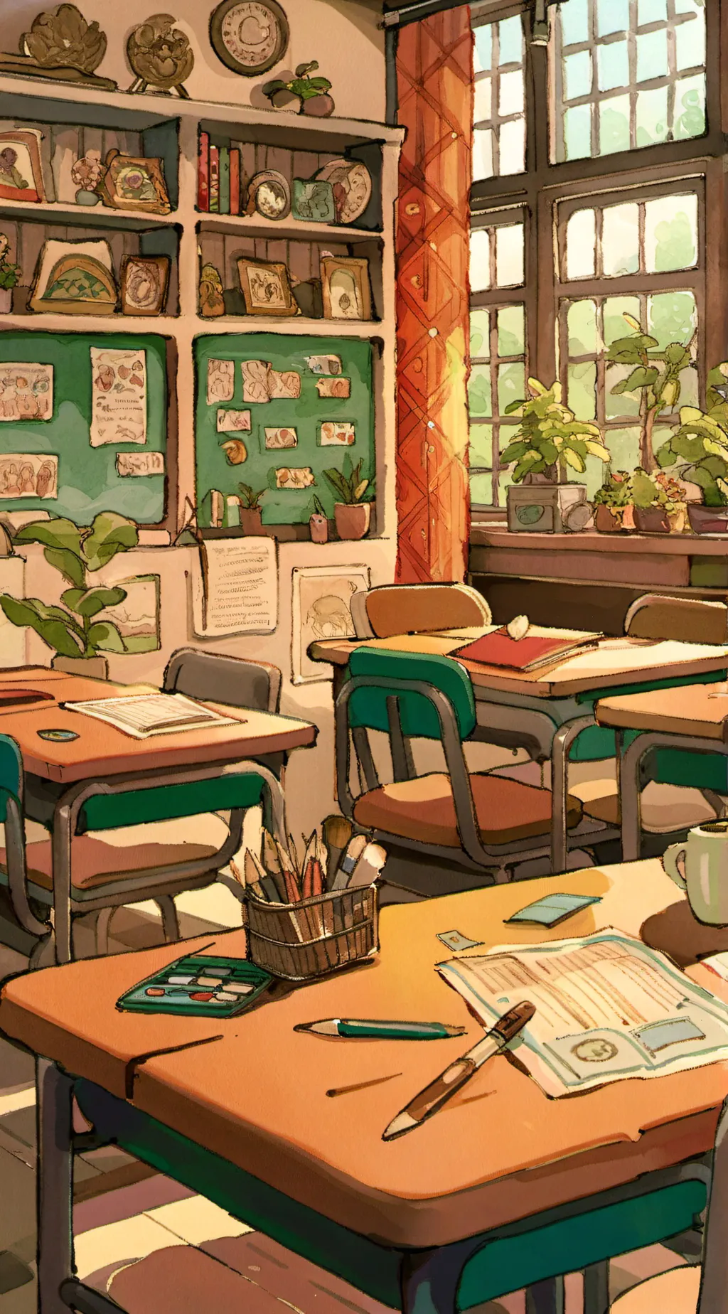 ai character: Jujutsu High background