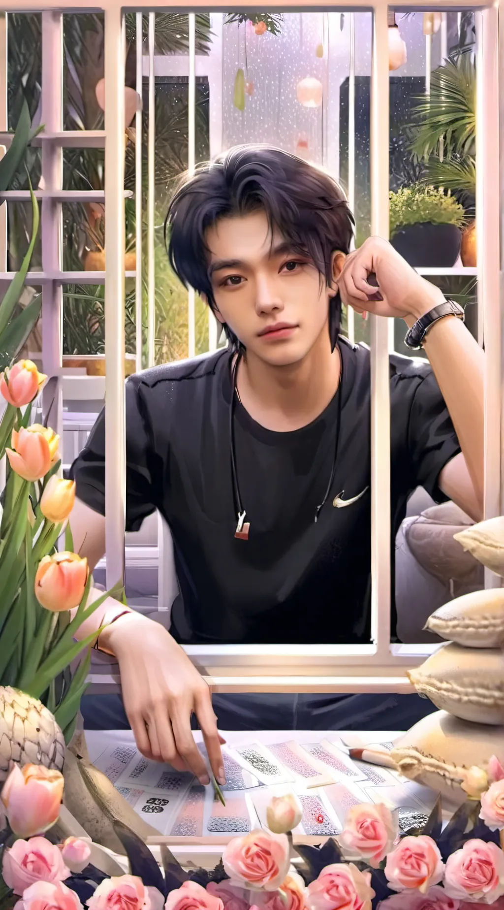 ai character: ❤Stray Kids🖤 background