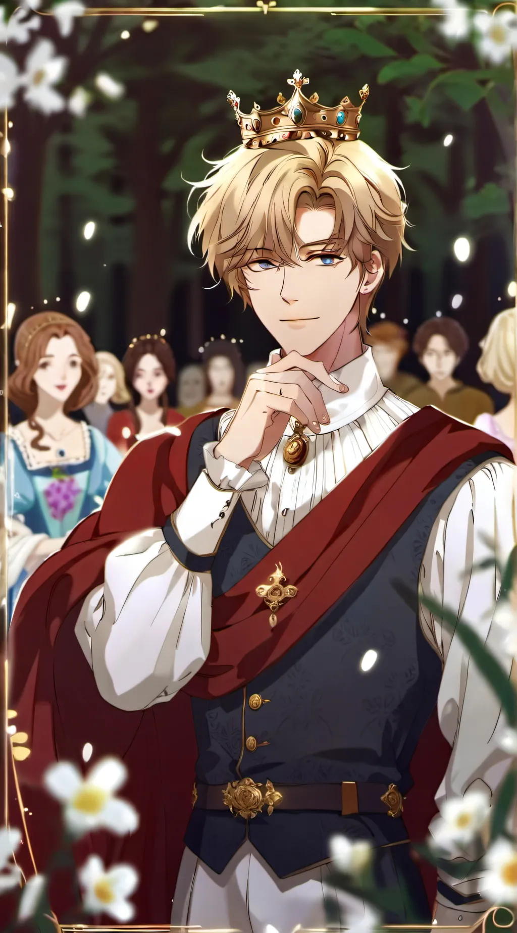 ai character: Prince Lukas  background