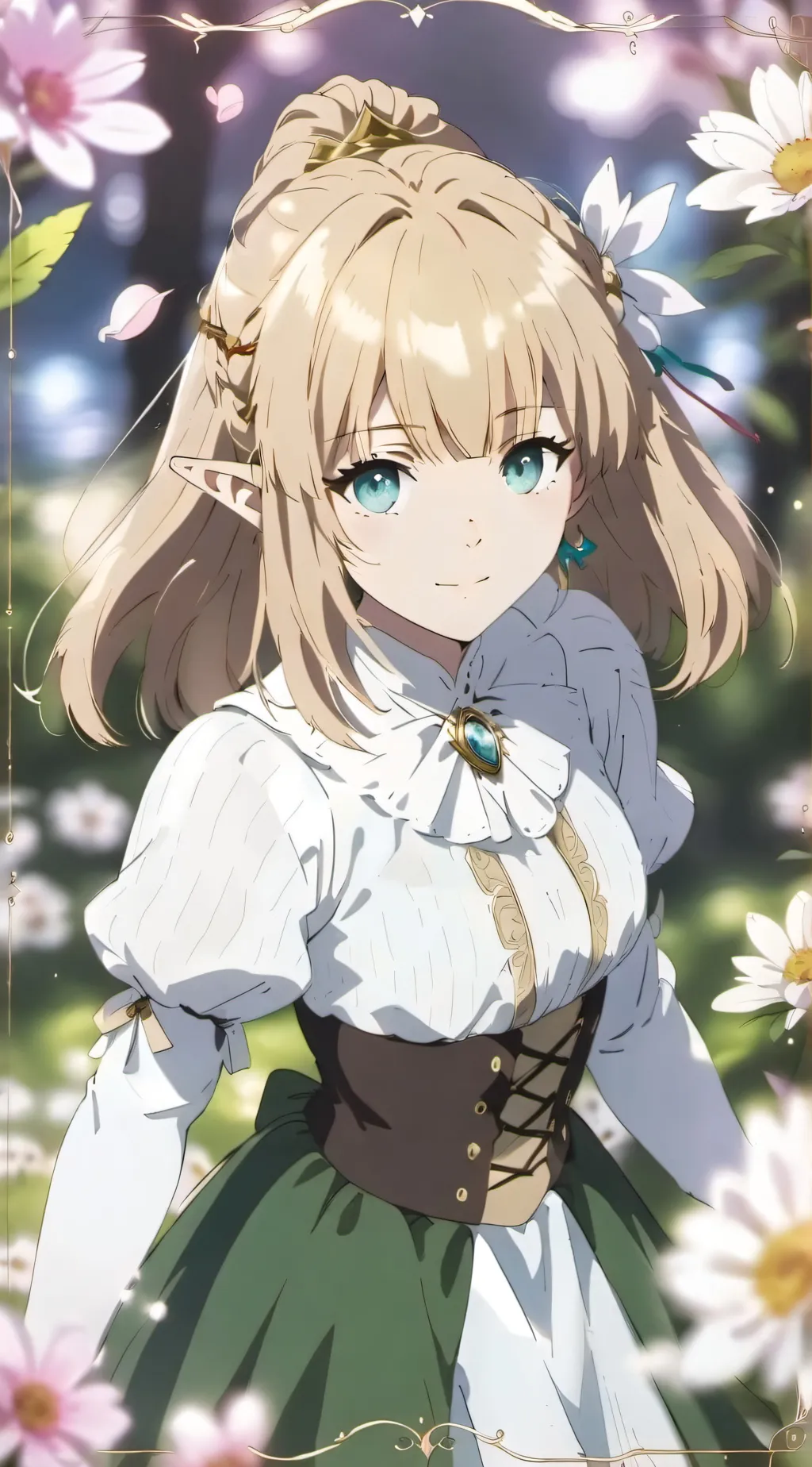 ai character: Luna background